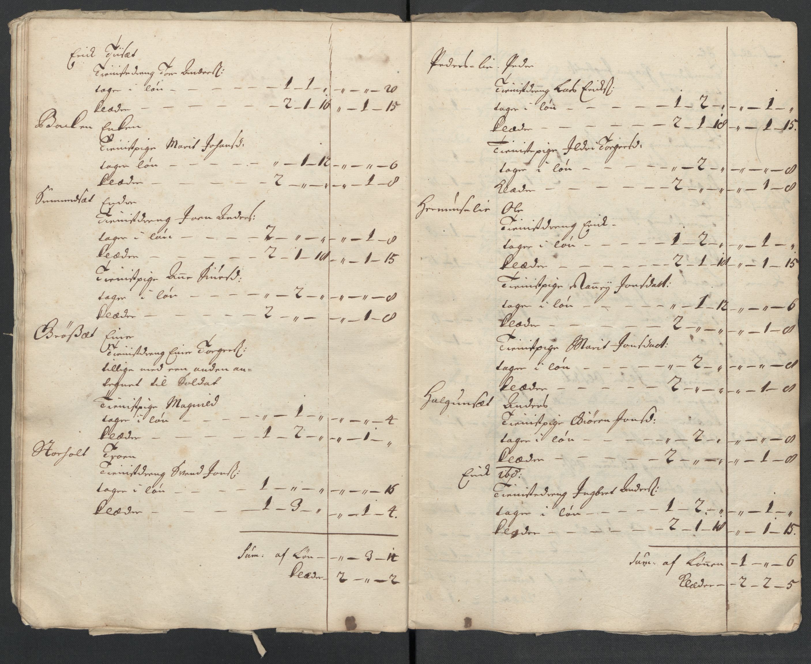 Rentekammeret inntil 1814, Reviderte regnskaper, Fogderegnskap, RA/EA-4092/R56/L3745: Fogderegnskap Nordmøre, 1711, p. 206