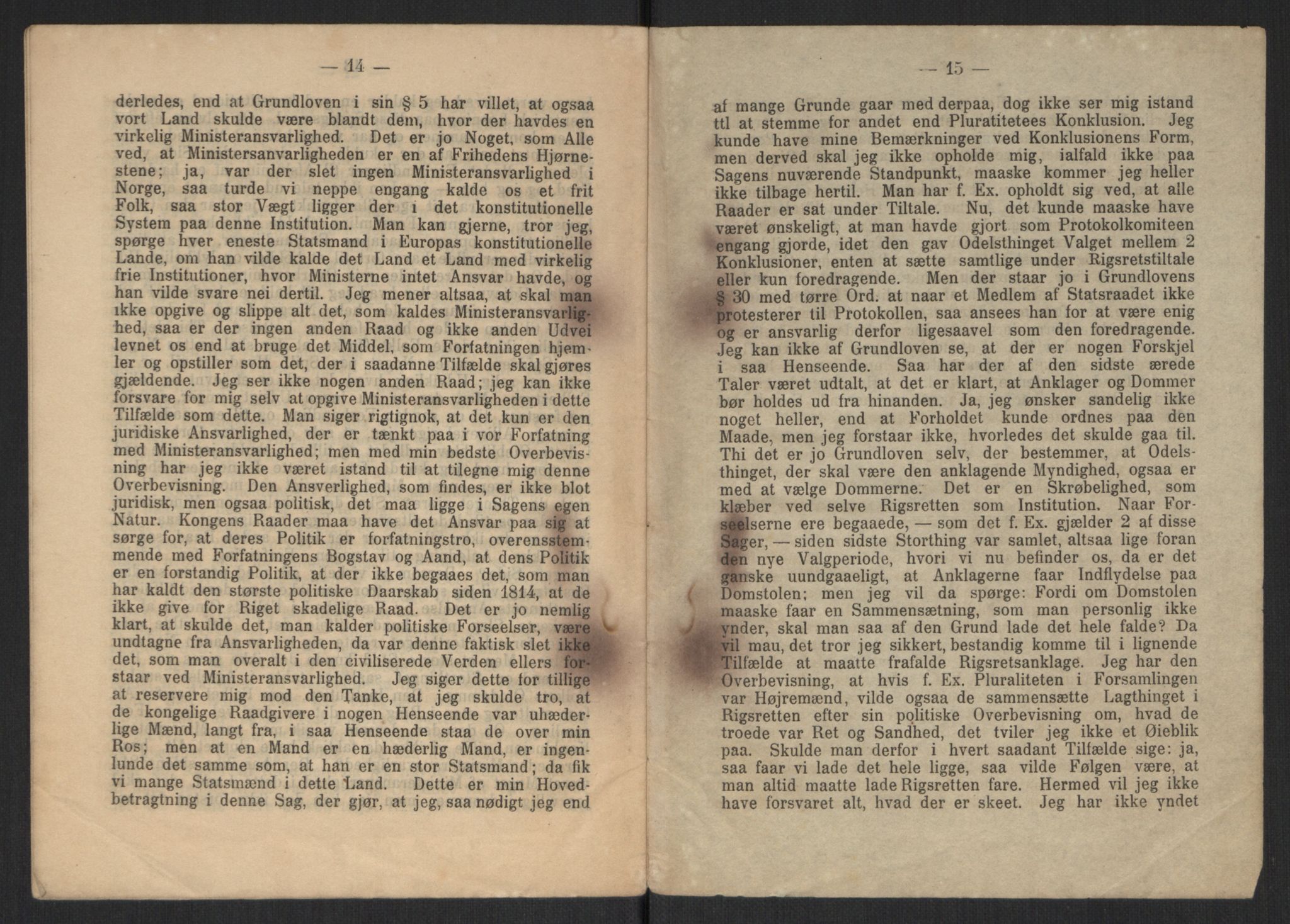 Venstres Hovedorganisasjon, RA/PA-0876/X/L0001: De eldste skrifter, 1860-1936, p. 437