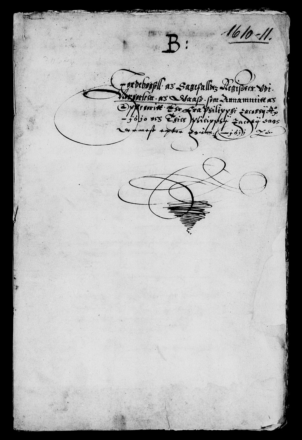 Rentekammeret inntil 1814, Reviderte regnskaper, Lensregnskaper, AV/RA-EA-5023/R/Rb/Rbt/L0007: Bergenhus len, 1610-1611