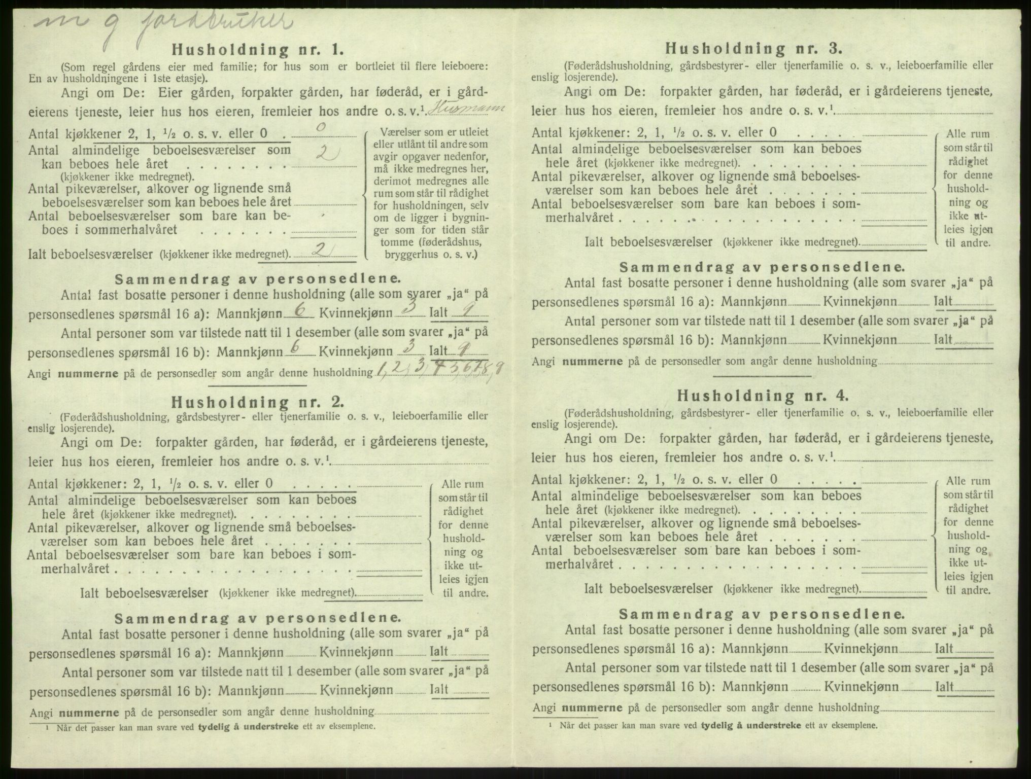 SAB, 1920 census for Luster, 1920, p. 715