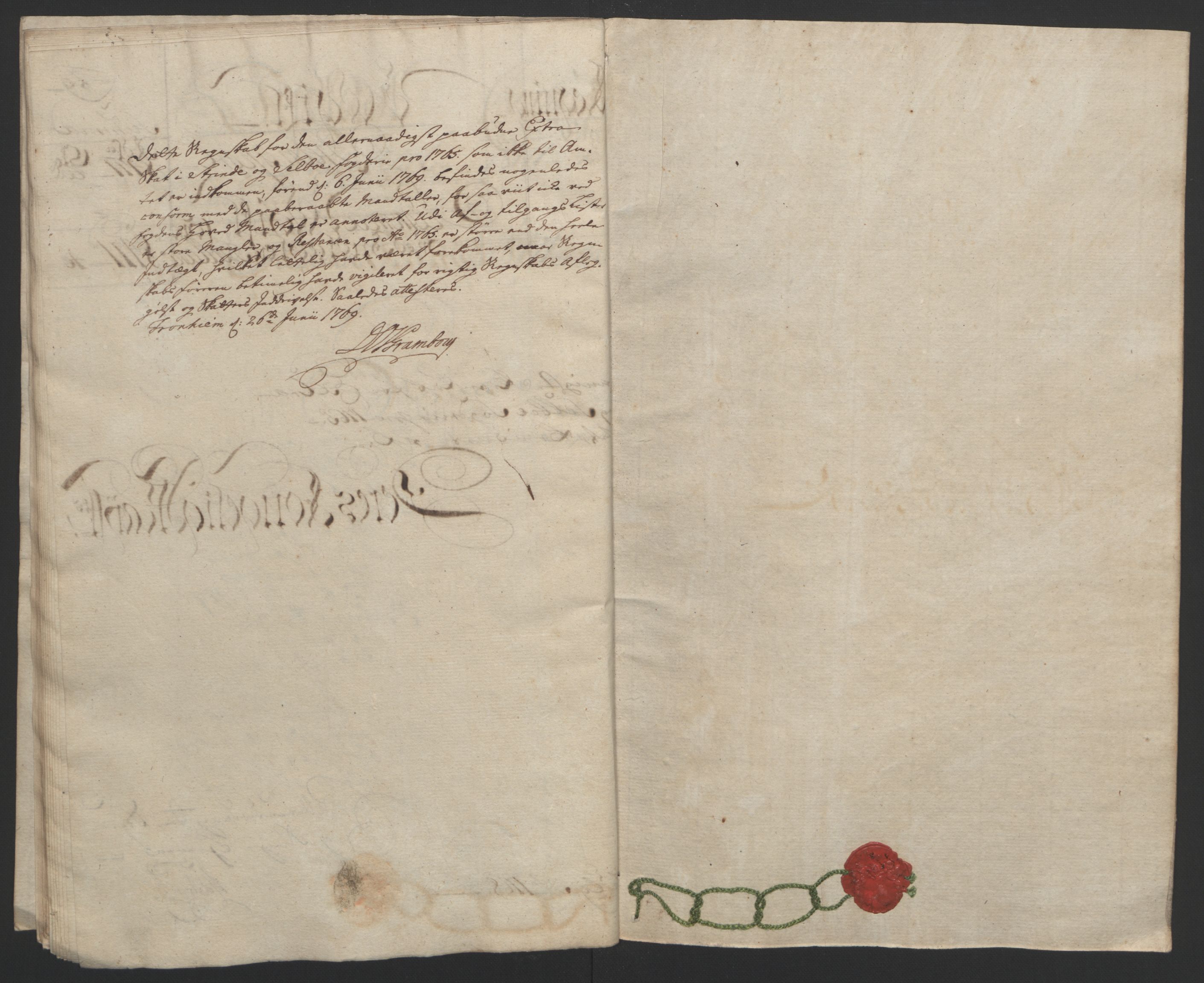 Rentekammeret inntil 1814, Reviderte regnskaper, Fogderegnskap, RA/EA-4092/R61/L4180: Ekstraskatten Strinda og Selbu, 1762-1767, p. 86