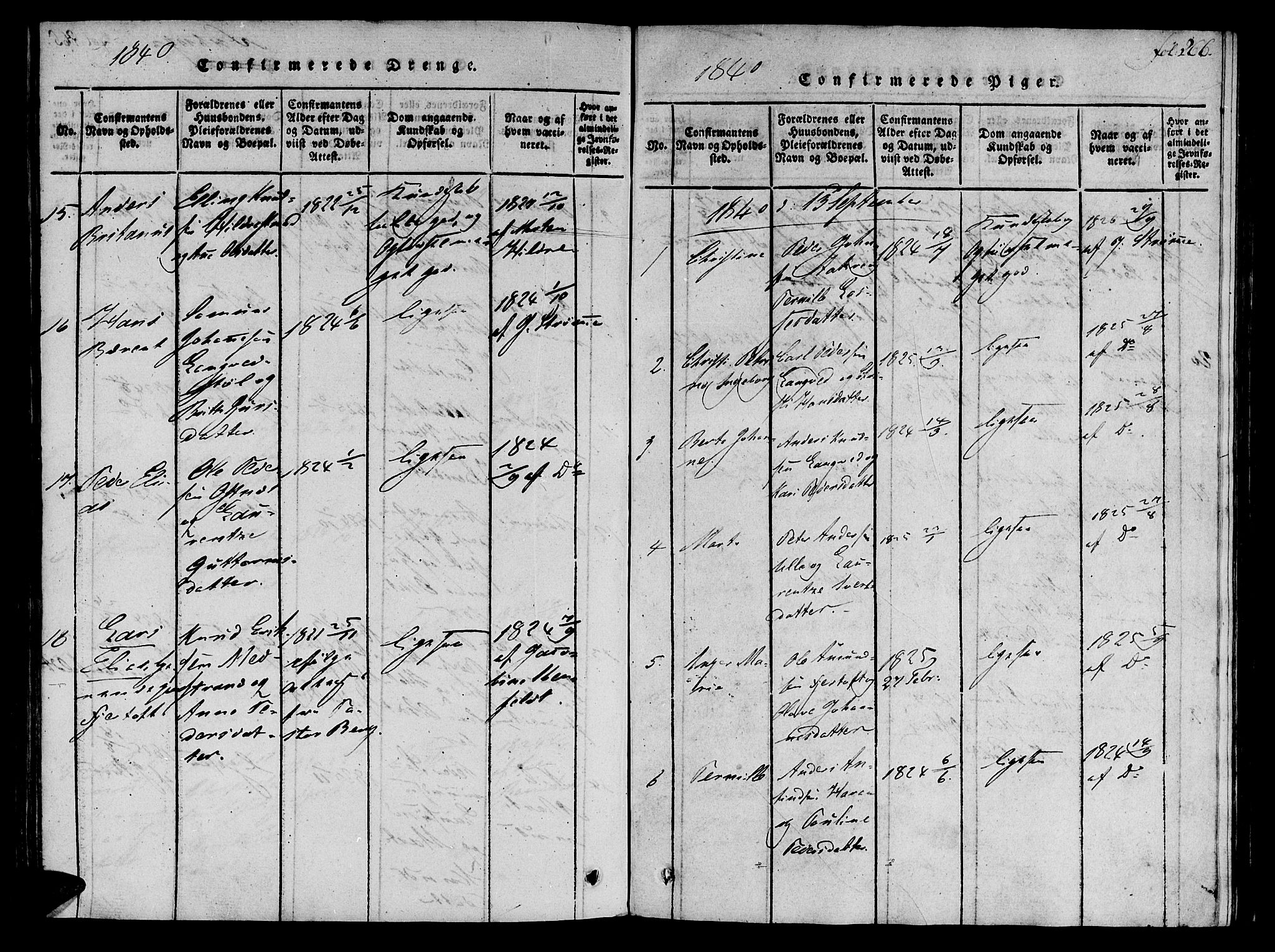 Ministerialprotokoller, klokkerbøker og fødselsregistre - Møre og Romsdal, AV/SAT-A-1454/536/L0495: Parish register (official) no. 536A04, 1818-1847, p. 266