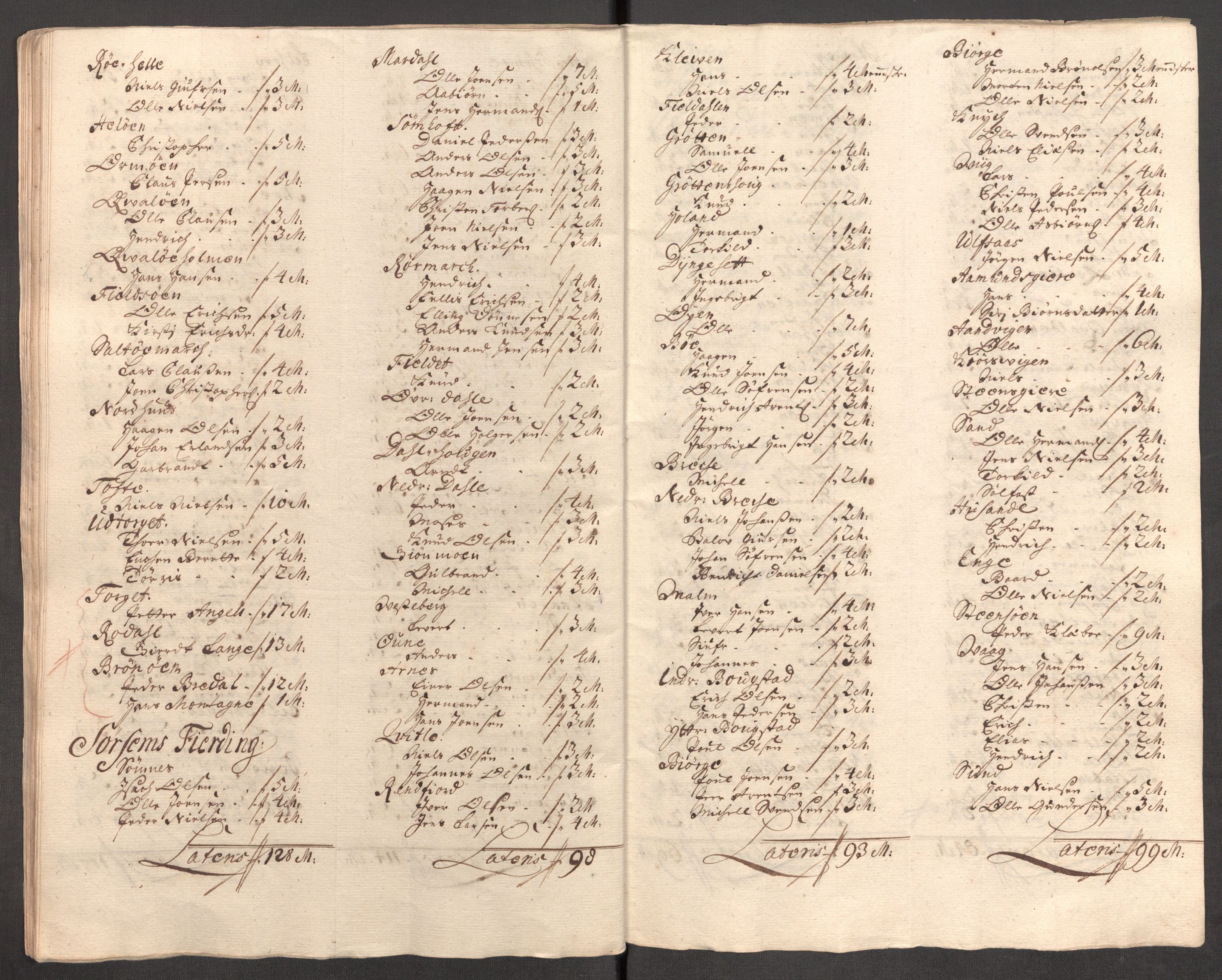 Rentekammeret inntil 1814, Reviderte regnskaper, Fogderegnskap, AV/RA-EA-4092/R65/L4511: Fogderegnskap Helgeland, 1710-1711, p. 497