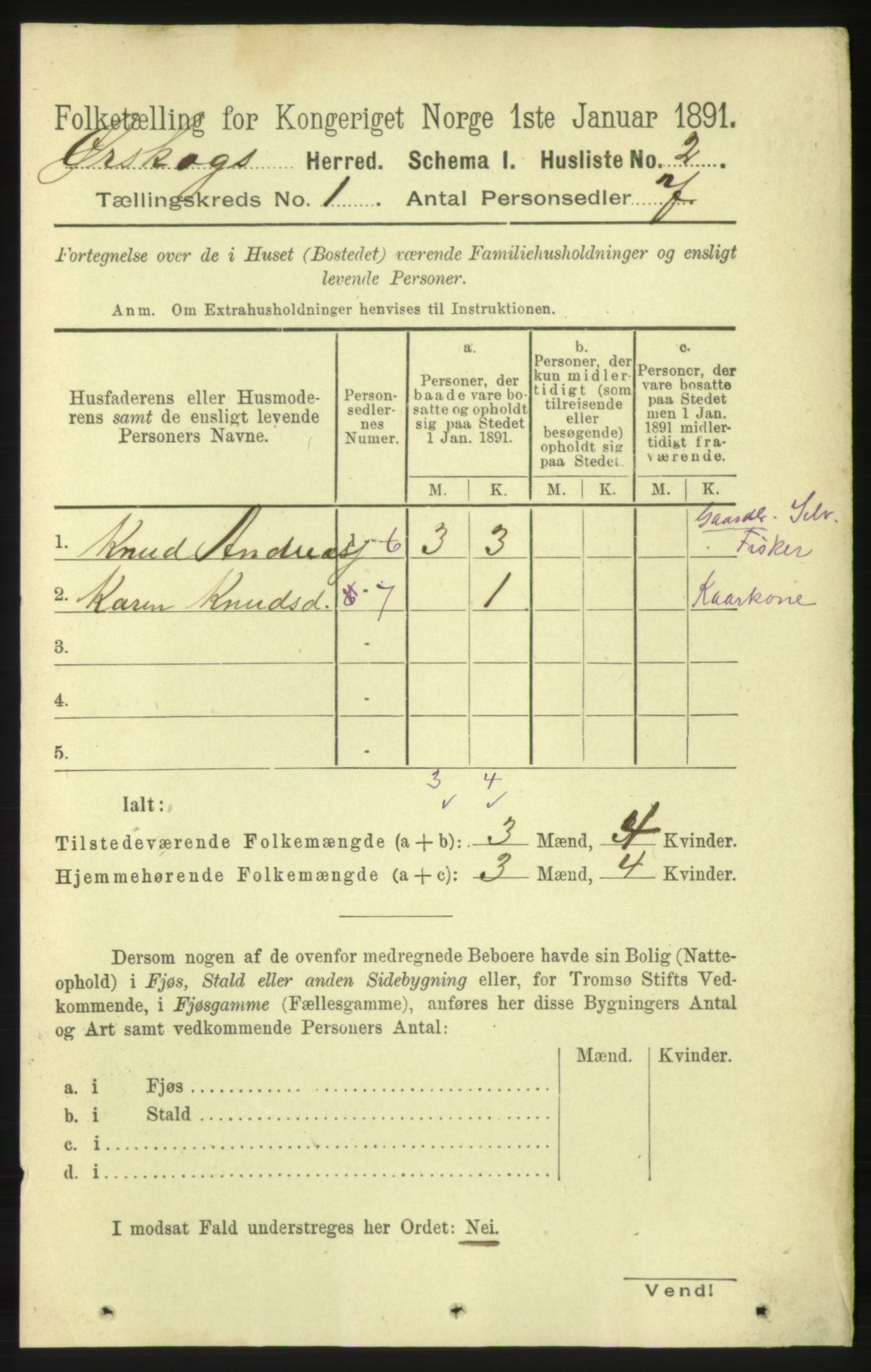 RA, 1891 census for 1527 Ørskog, 1891, p. 17