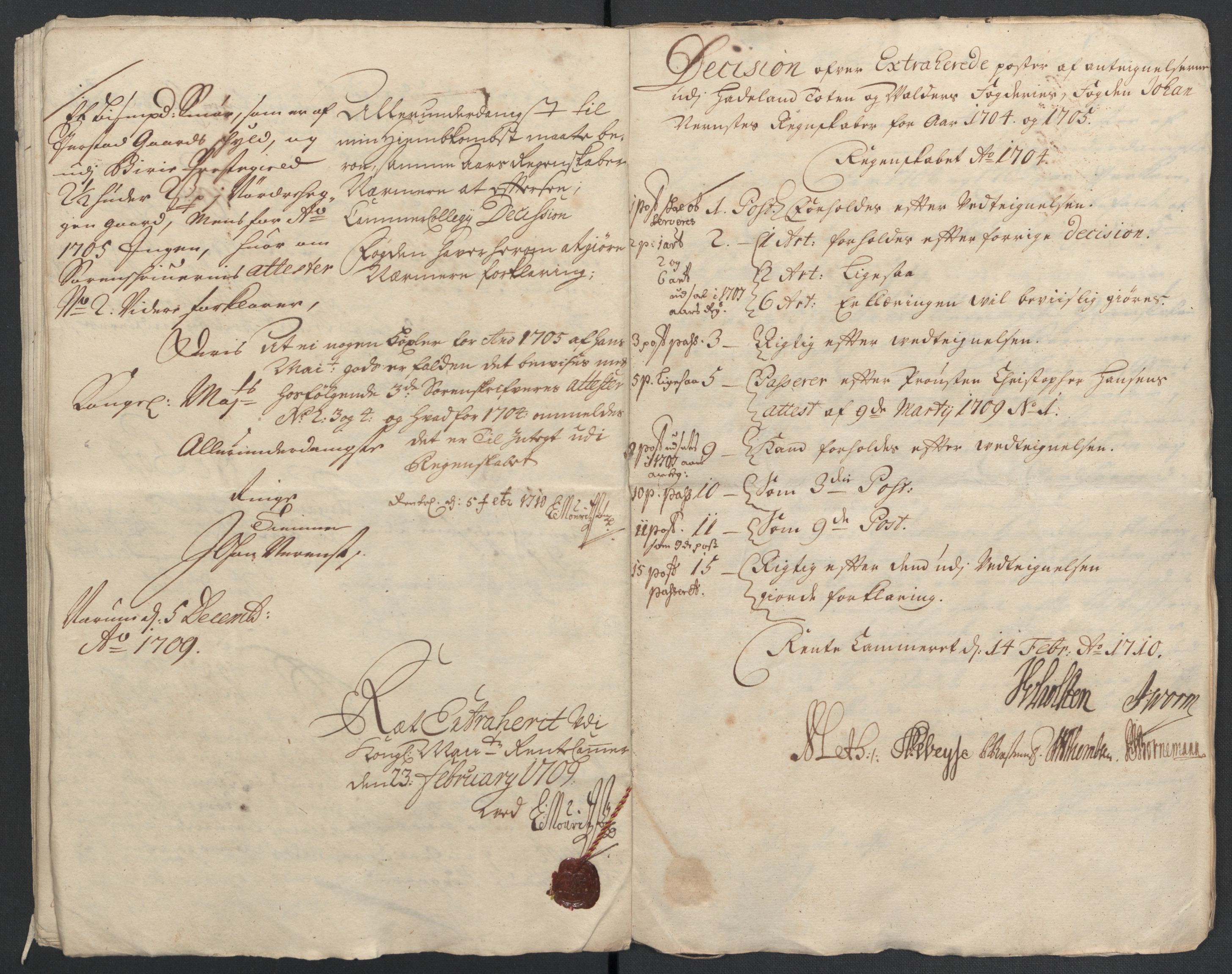 Rentekammeret inntil 1814, Reviderte regnskaper, Fogderegnskap, AV/RA-EA-4092/R18/L1304: Fogderegnskap Hadeland, Toten og Valdres, 1706, p. 389