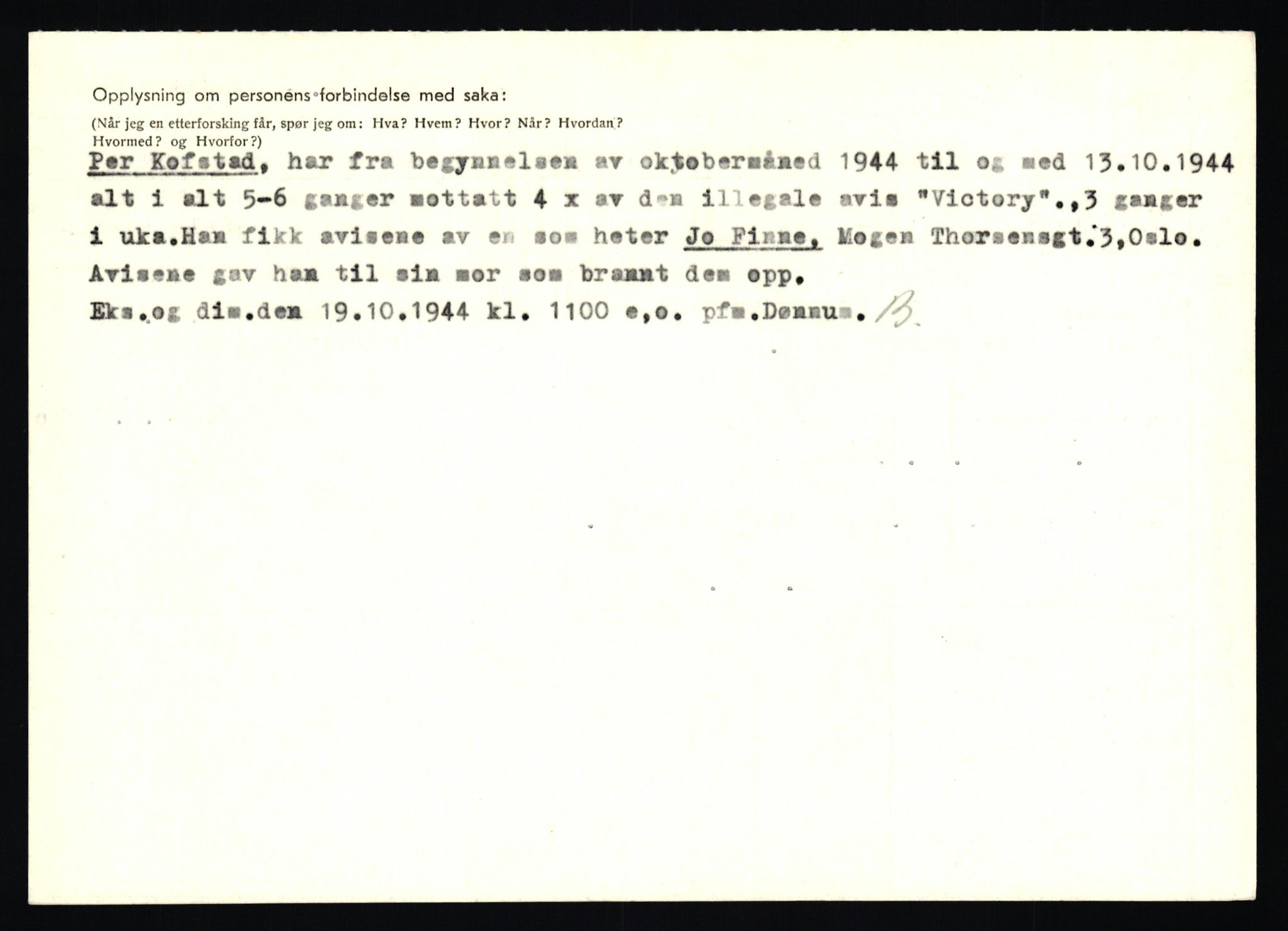 Statspolitiet - Hovedkontoret / Osloavdelingen, AV/RA-S-1329/C/Ca/L0009: Knutsen - Limstrand, 1943-1945, p. 445