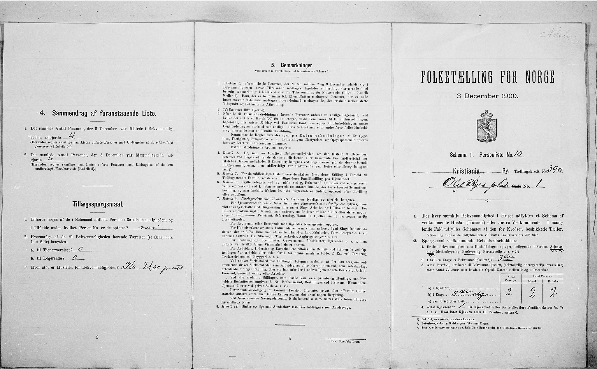 SAO, 1900 census for Kristiania, 1900, p. 67838