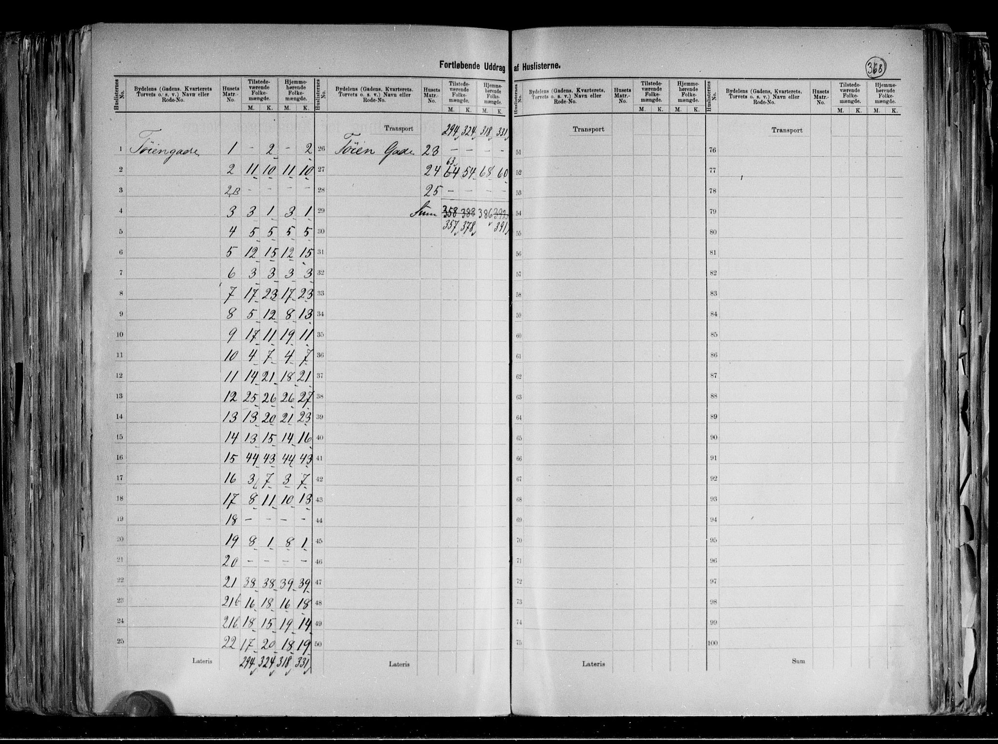 RA, 1891 census for 0301 Kristiania, 1891, p. 88148