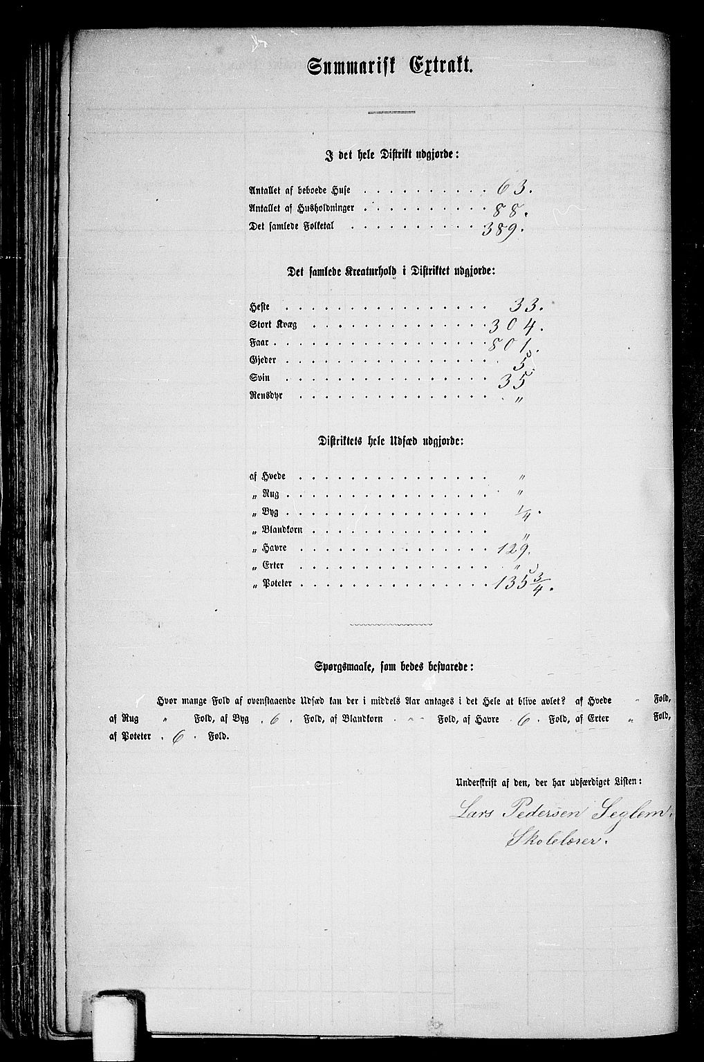 RA, 1865 census for Kvinnherad, 1865, p. 58