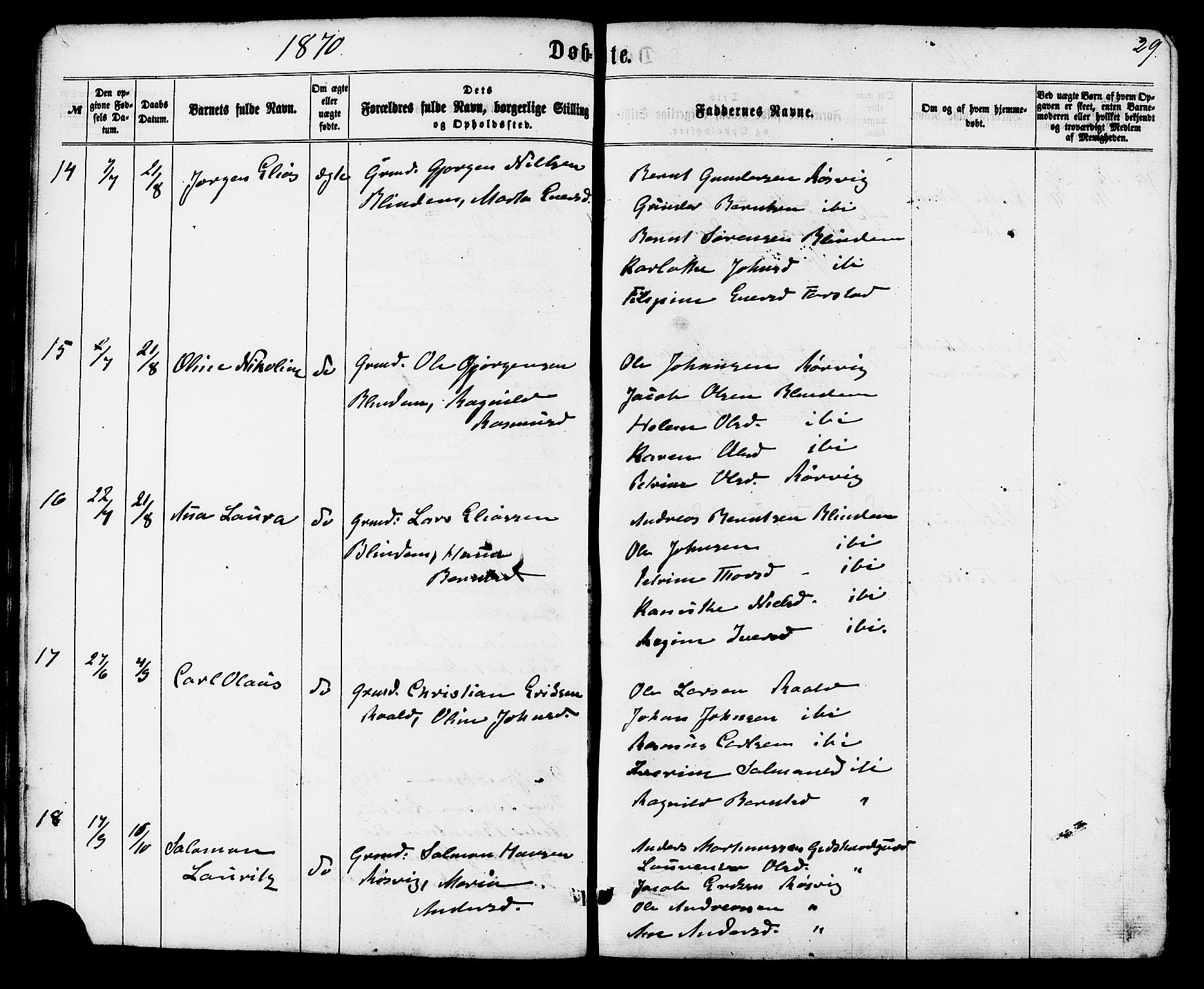 Ministerialprotokoller, klokkerbøker og fødselsregistre - Møre og Romsdal, SAT/A-1454/537/L0518: Parish register (official) no. 537A02, 1862-1876, p. 29