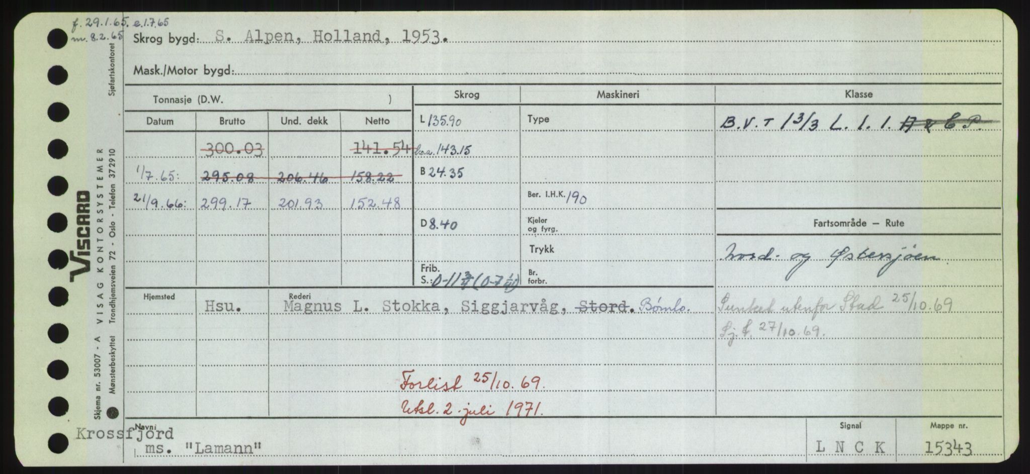 Sjøfartsdirektoratet med forløpere, Skipsmålingen, AV/RA-S-1627/H/Hd/L0022: Fartøy, L-Lia, p. 107