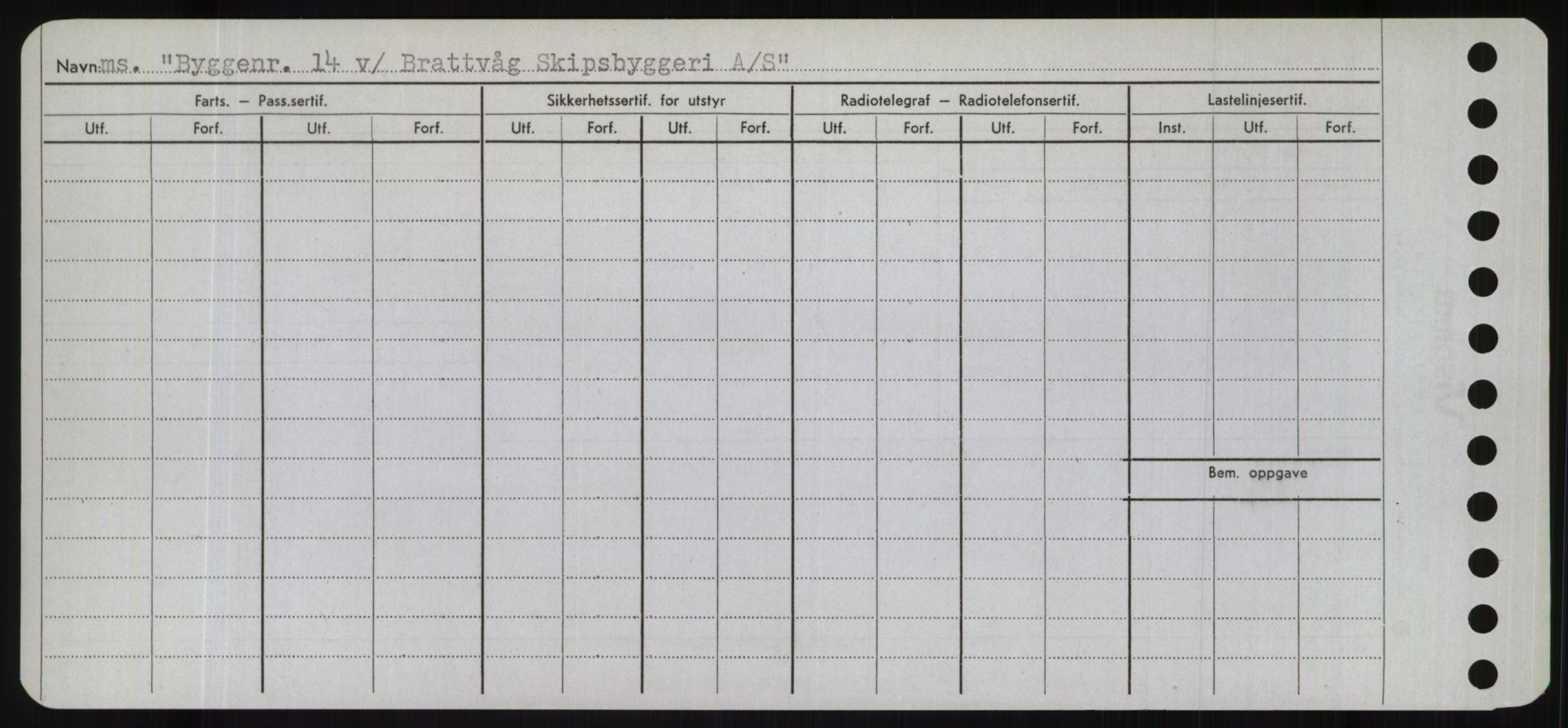 Sjøfartsdirektoratet med forløpere, Skipsmålingen, AV/RA-S-1627/H/Hd/L0006: Fartøy, Byg-Båt, p. 94