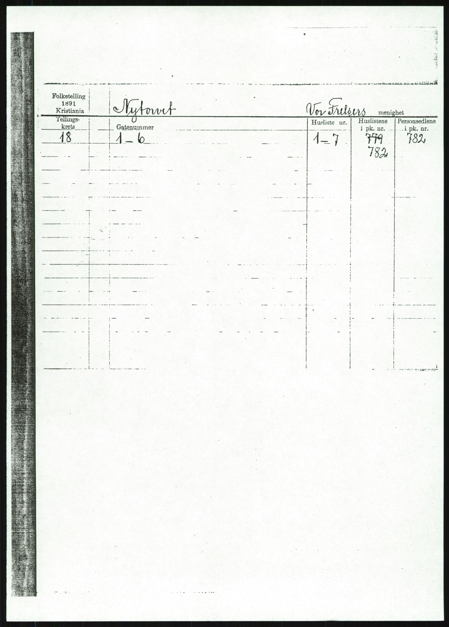 RA, 1891 census for 0301 Kristiania, 1891, p. 79