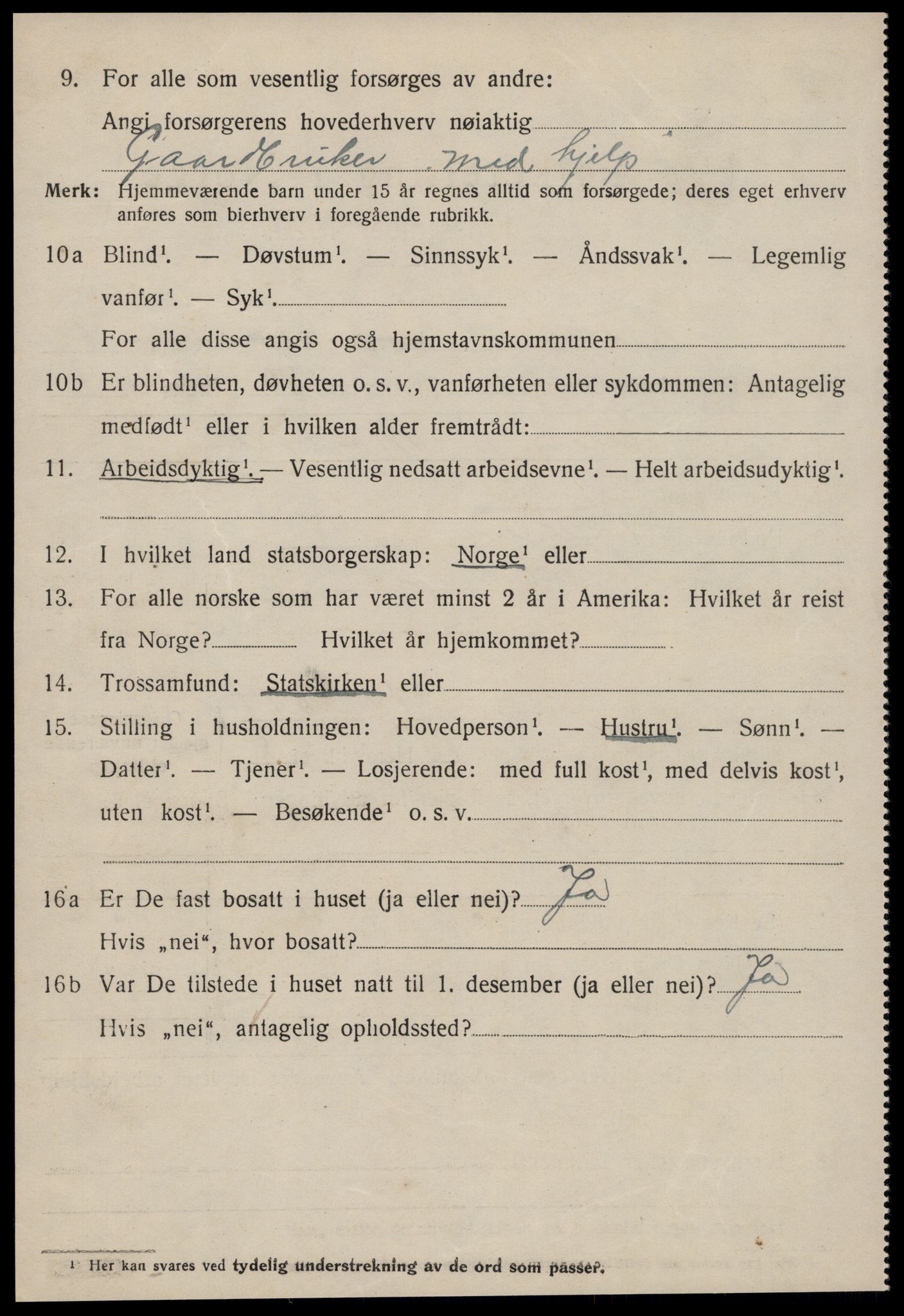 SAT, 1920 census for Hen, 1920, p. 1889