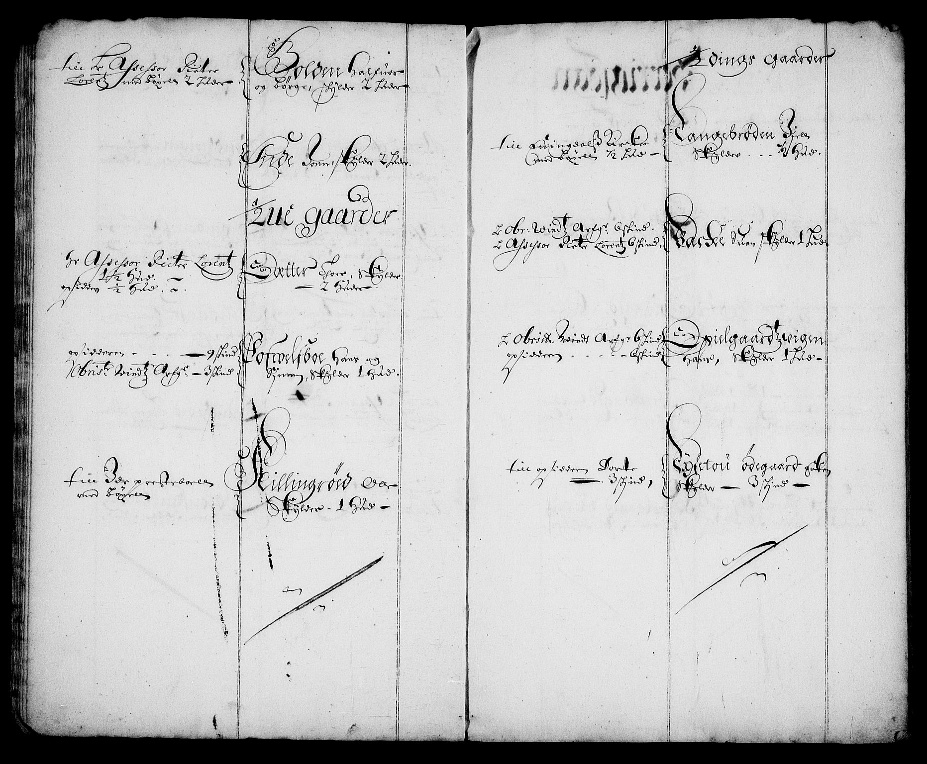 Rentekammeret inntil 1814, Realistisk ordnet avdeling, AV/RA-EA-4070/N/Na/L0005/0005: [XI j]: Forskjellige jordebøker fra 1600-tallet: / Leilendingsgårder i Idd og Marker, 1688