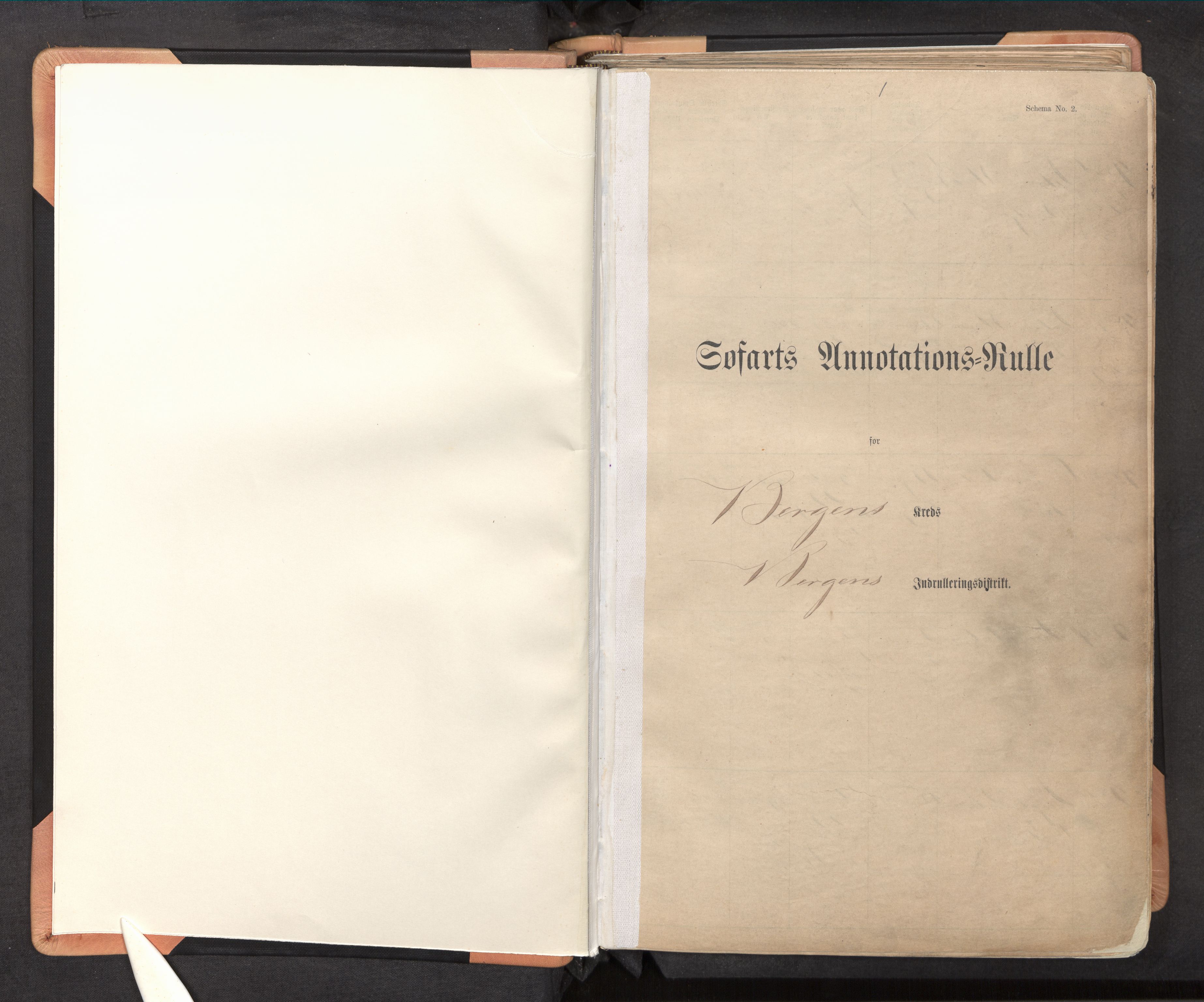 Innrulleringssjefen i Bergen, AV/SAB-A-100050/F/Fb/L0009: Sjøfarts-annotasjonsrulle, nr. 9336 - 10595, 1903-1907