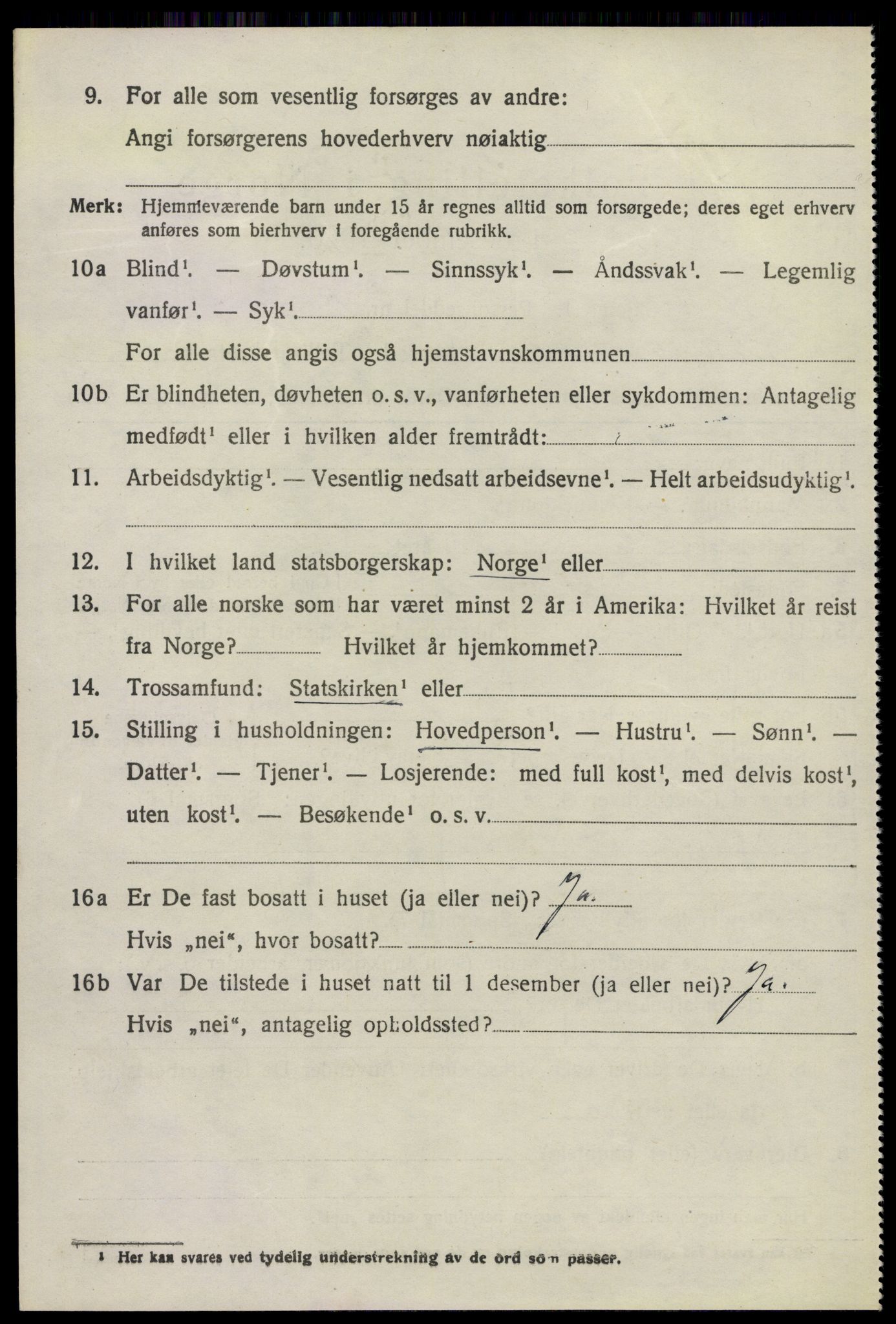 SAO, 1920 census for Nannestad, 1920, p. 9269