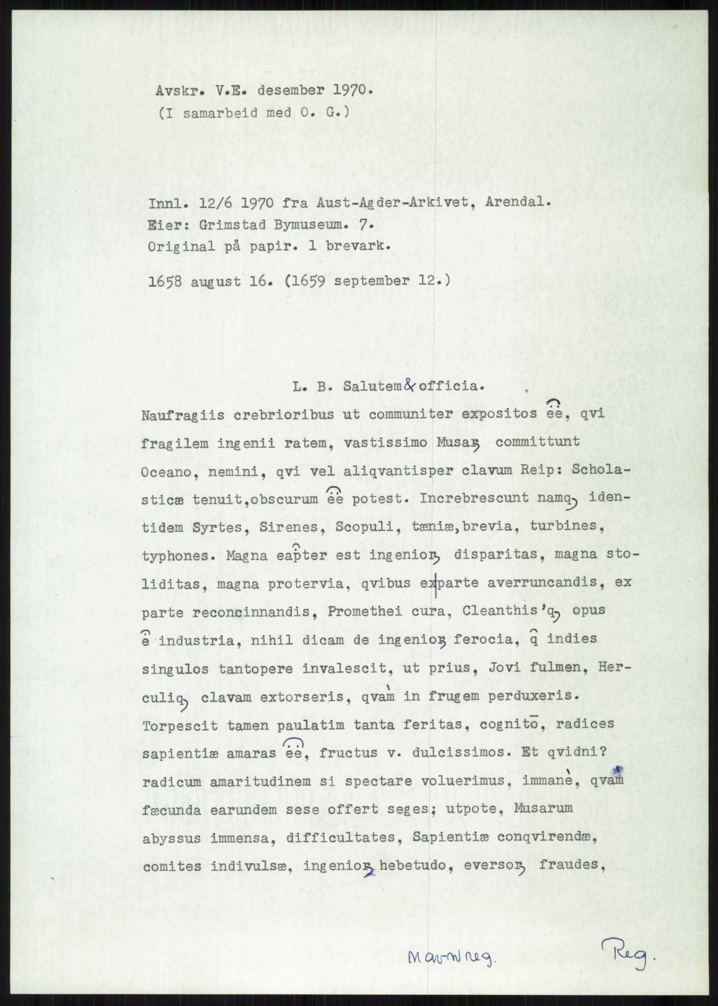 Samlinger til kildeutgivelse, Diplomavskriftsamlingen, AV/RA-EA-4053/H/Ha, p. 2454