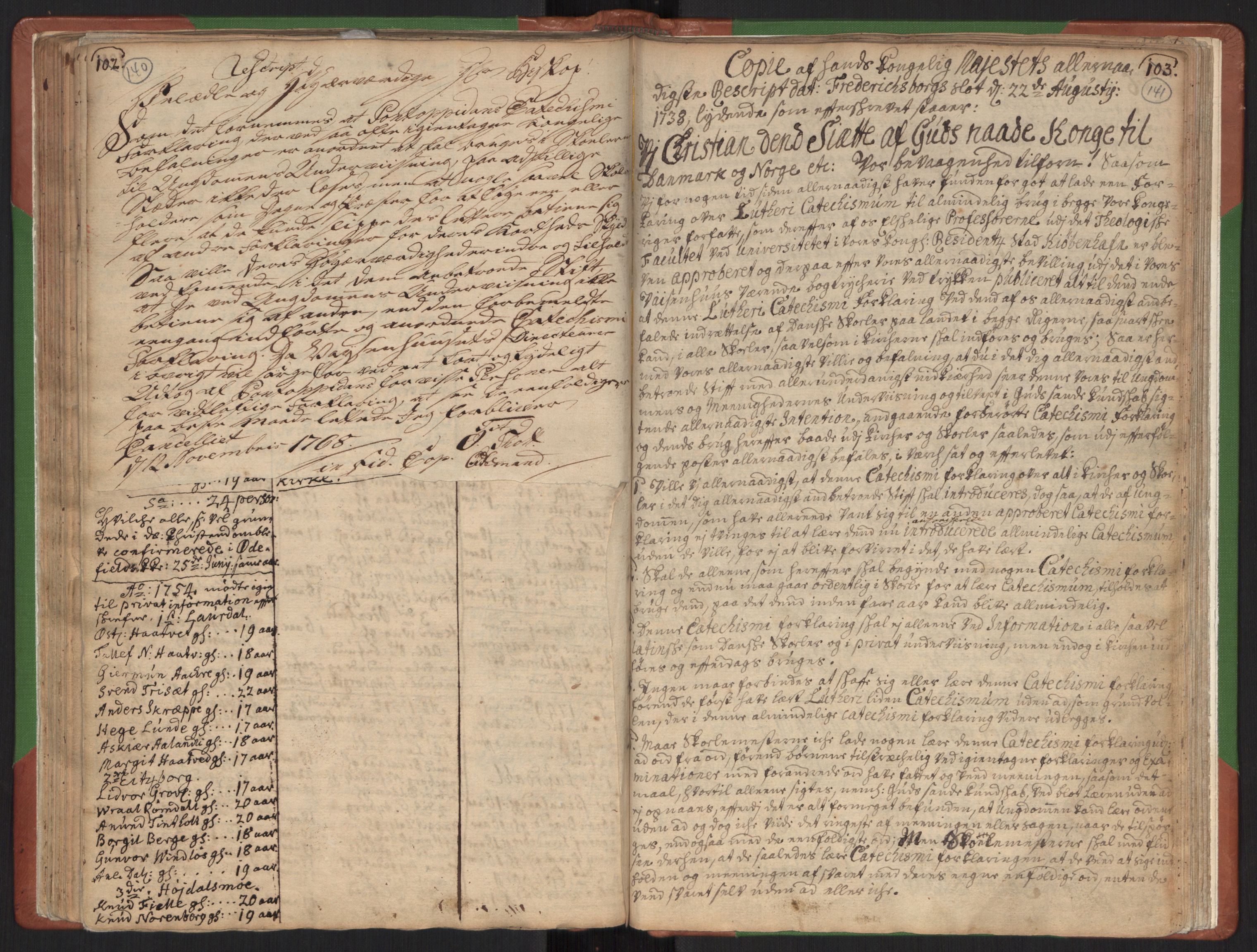 Lårdal kirkebøker, AV/SAKO-A-284/F/Fa/L0002: Parish register (official) no. I 2, 1734-1754