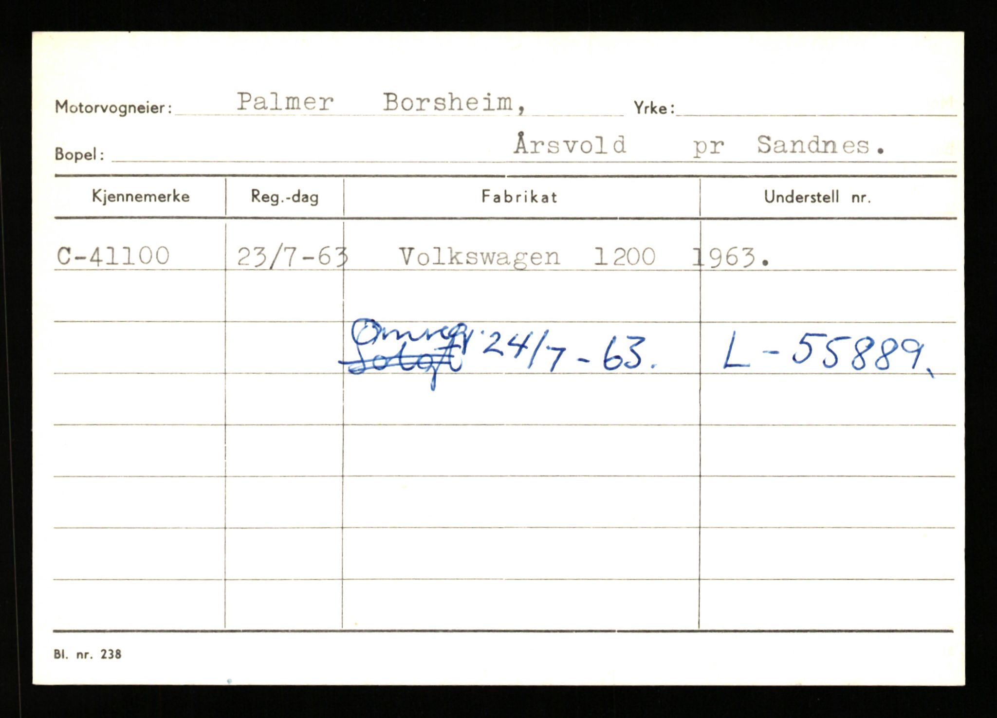 Stavanger trafikkstasjon, SAST/A-101942/0/G/L0006: Registreringsnummer: 34250 - 49007, 1930-1971, p. 1815