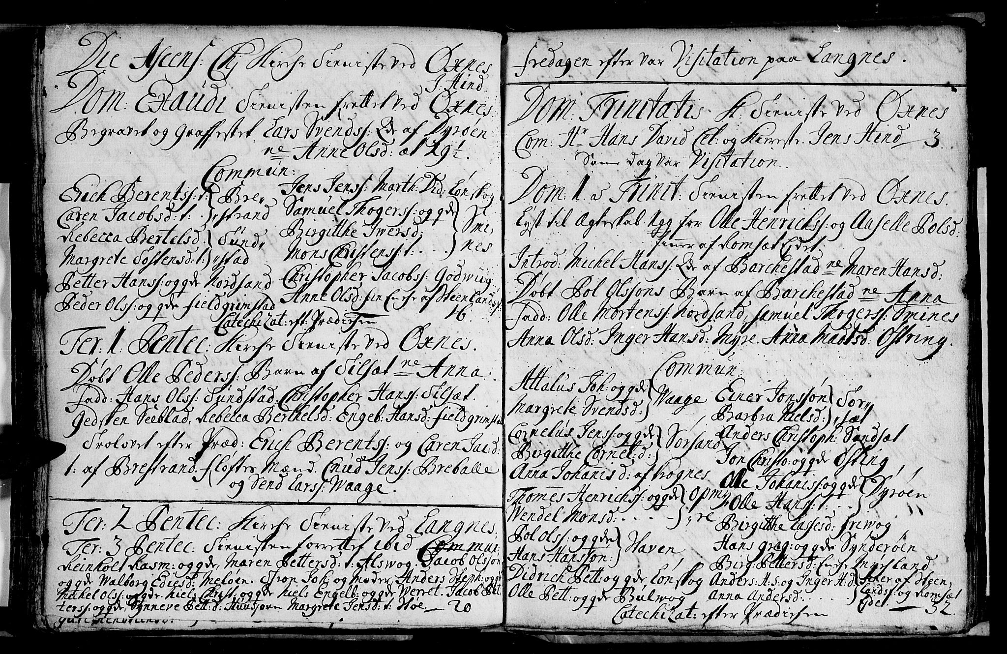 Ministerialprotokoller, klokkerbøker og fødselsregistre - Nordland, SAT/A-1459/893/L1328: Parish register (official) no. 893A01, 1718-1749