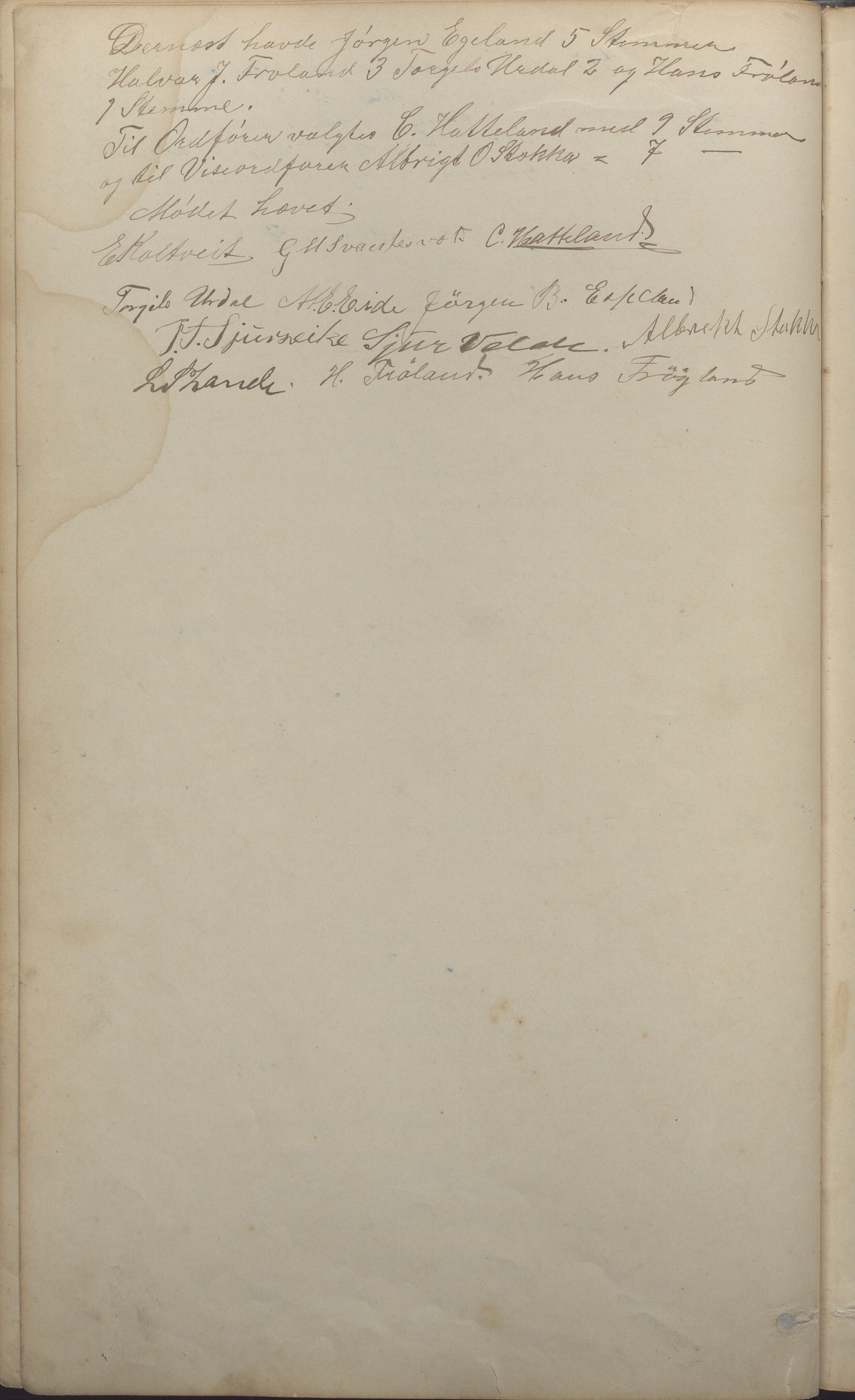 Vats kommune - Formannskapet, IKAR/K-100622/A/L0001: Møtebok, 1890-1911, p. 95b