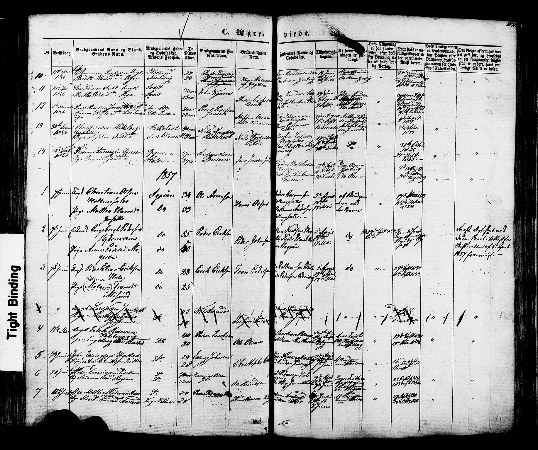 Ministerialprotokoller, klokkerbøker og fødselsregistre - Møre og Romsdal, SAT/A-1454/560/L0719: Parish register (official) no. 560A03, 1845-1872, p. 202