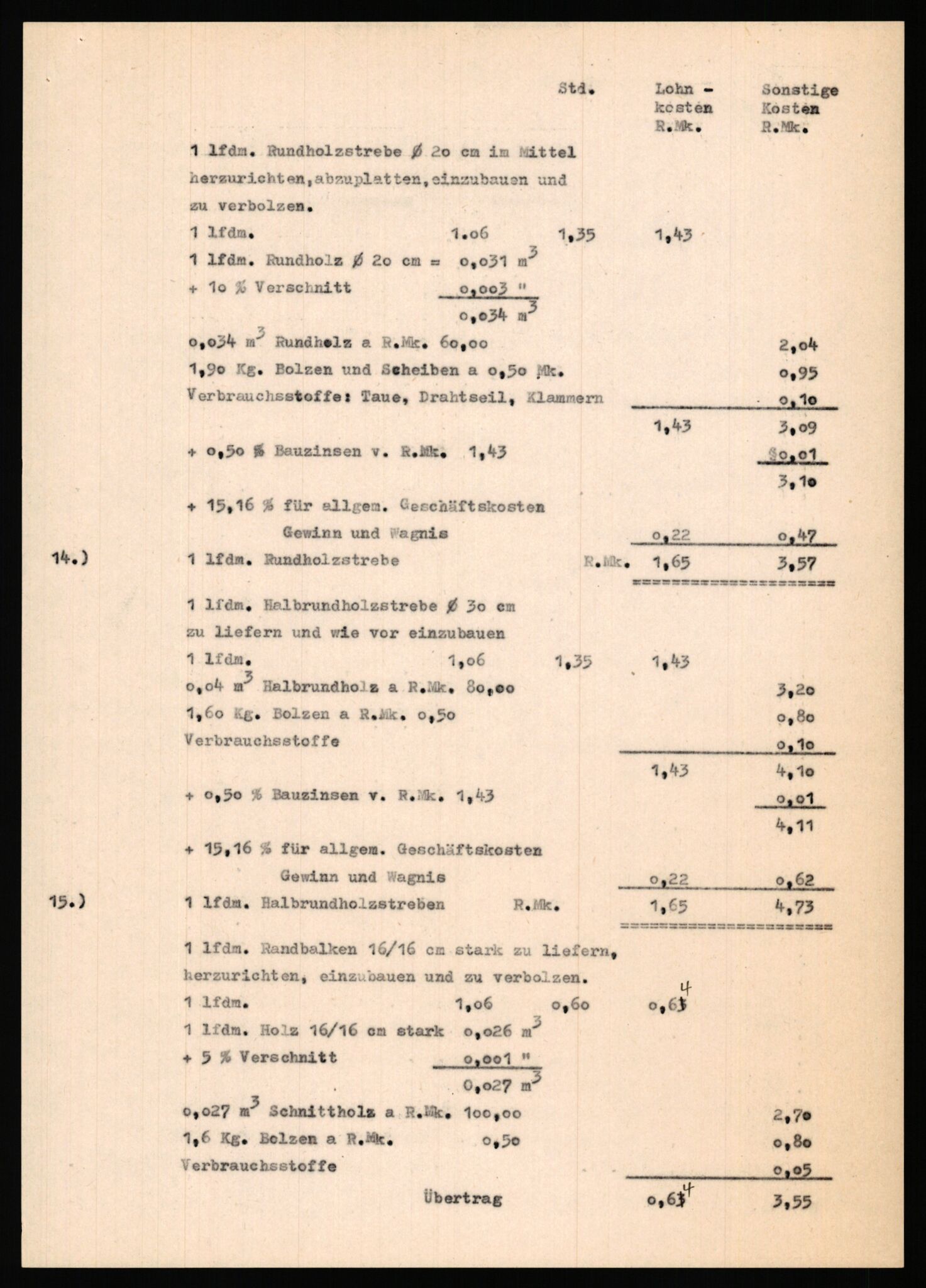 Tyske arkiver, Organisation Todt (OT), Einsatzgruppe Wiking, AV/RA-RAFA-2188/2/F/Fg/Fgb/L0002: Korrespondanse og tegninger, 1940-1944, p. 73