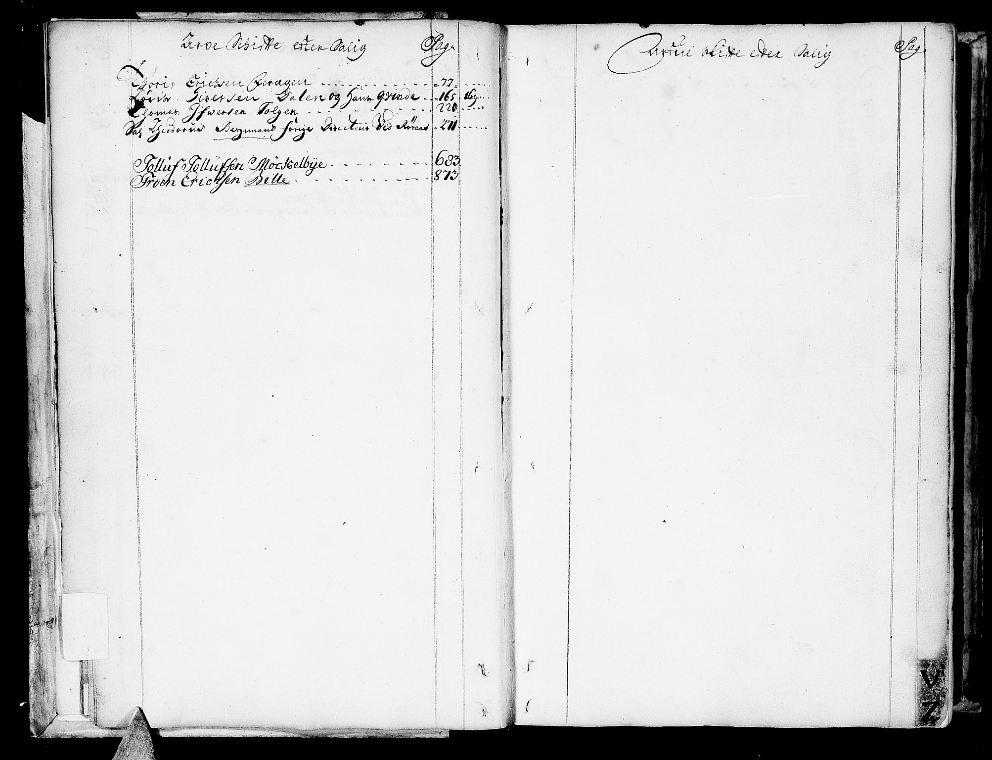 Røros Bergrett, AV/SAT-A-0024/3/3A/L0004: Skifteprotokoll, 1722-1742