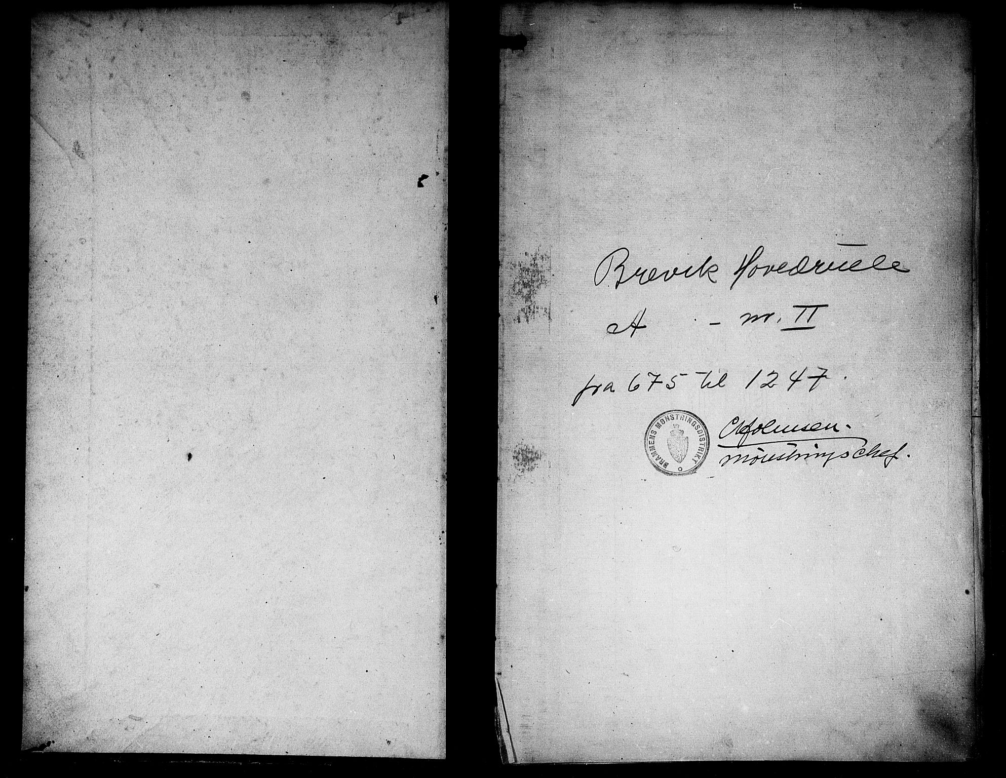 Brevik innrulleringskontor, SAKO/A-833/F/Fb/L0002: Hovedrulle, 1875-1892, p. 2