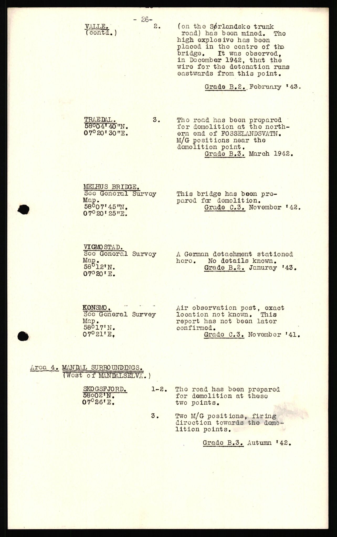 Forsvaret, Forsvarets overkommando II, AV/RA-RAFA-3915/D/Dd/L0023: Vest-Agder, 1942-1943, p. 56