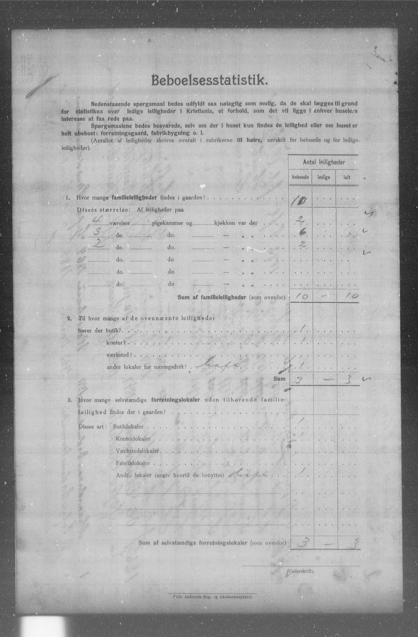 OBA, Municipal Census 1904 for Kristiania, 1904, p. 15594