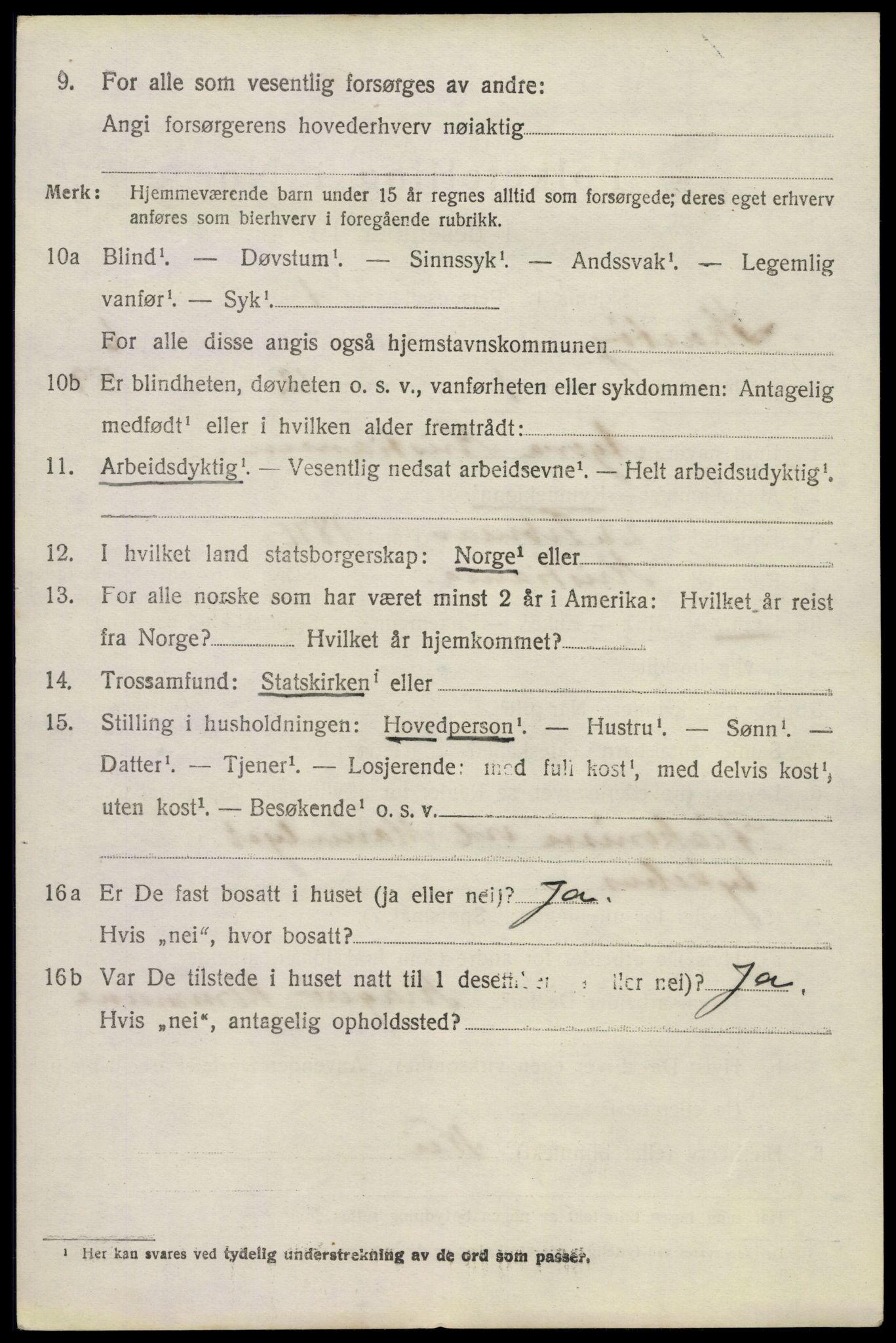 SAKO, 1920 census for Skåtøy, 1920, p. 4697