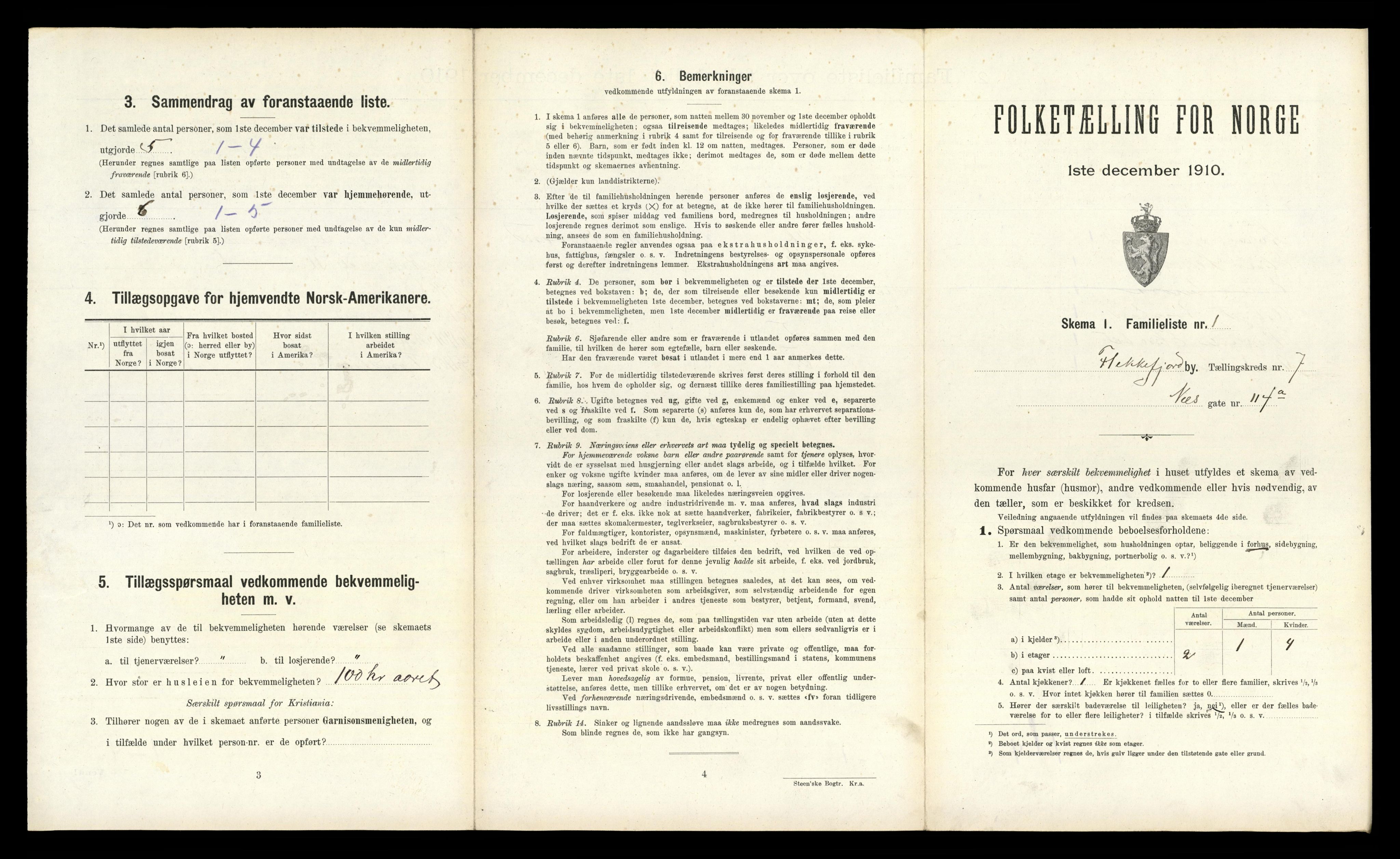 RA, 1910 census for Flekkefjord, 1910, p. 634