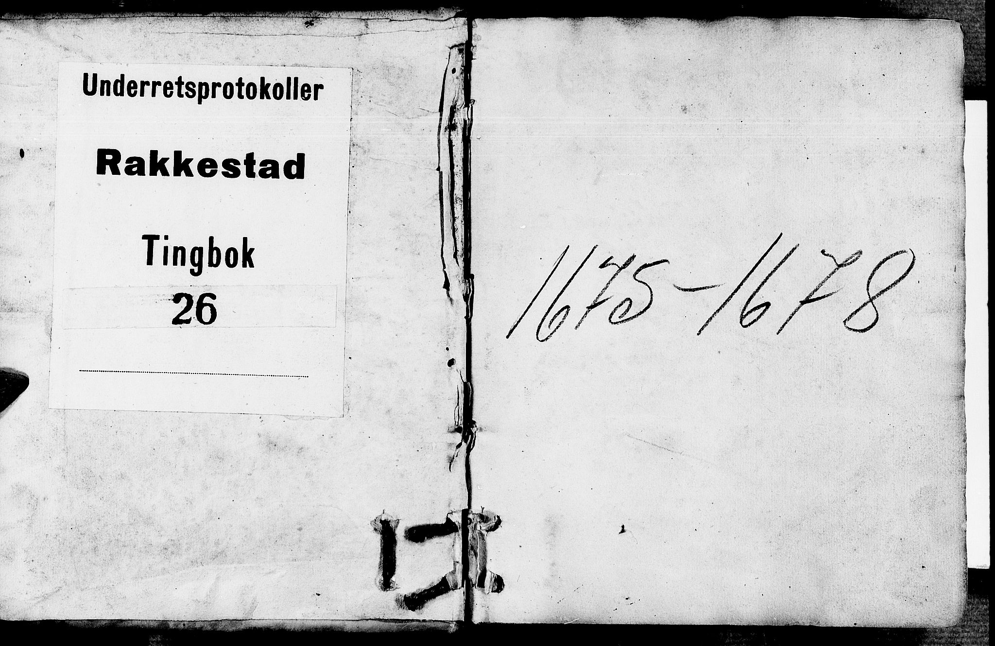 Rakkestad sorenskriveri, SAO/A-10686/F/Fb/L0026: Tingbøker, 1675-1678