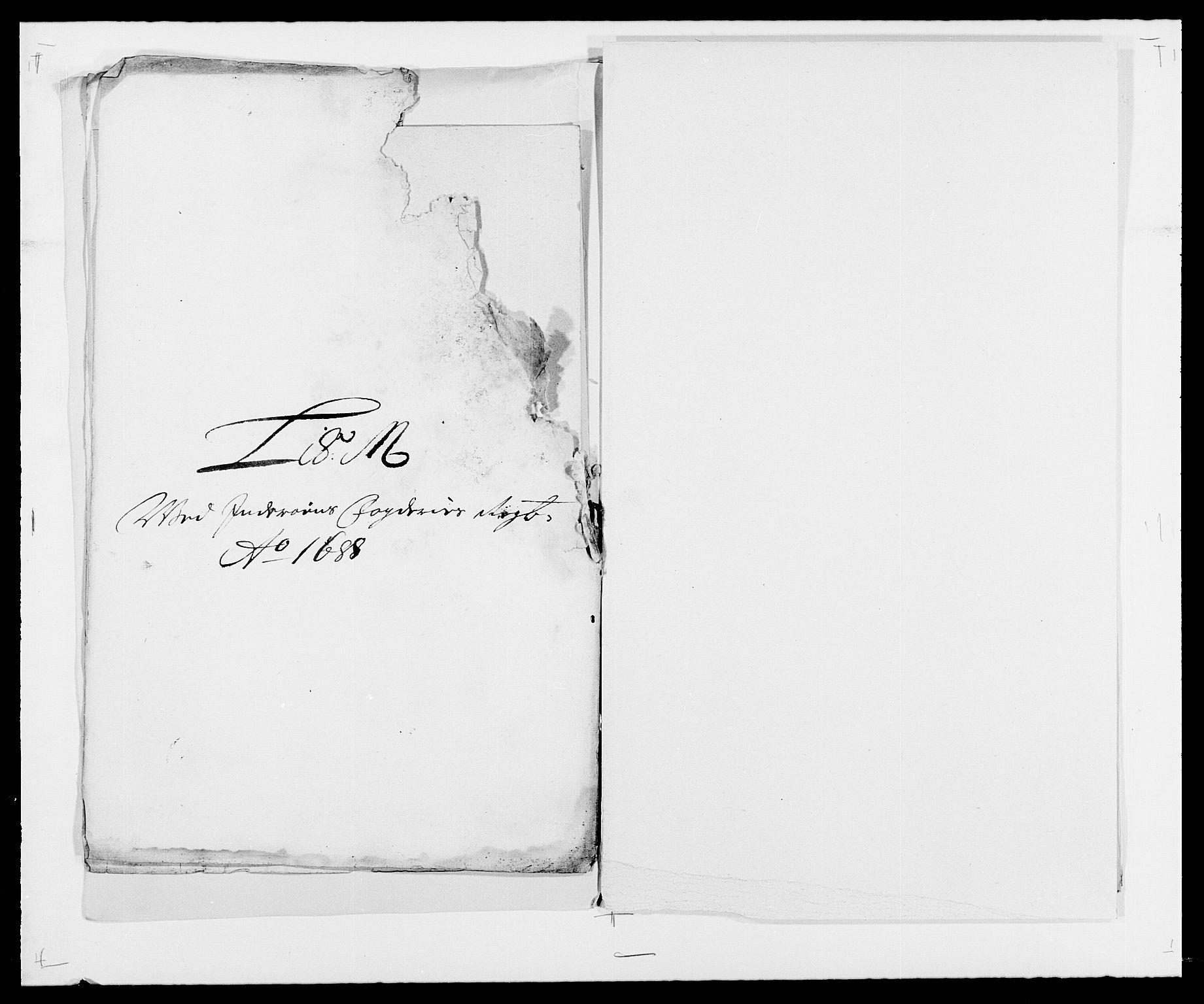 Rentekammeret inntil 1814, Reviderte regnskaper, Fogderegnskap, RA/EA-4092/R63/L4306: Fogderegnskap Inderøy, 1687-1689, p. 341