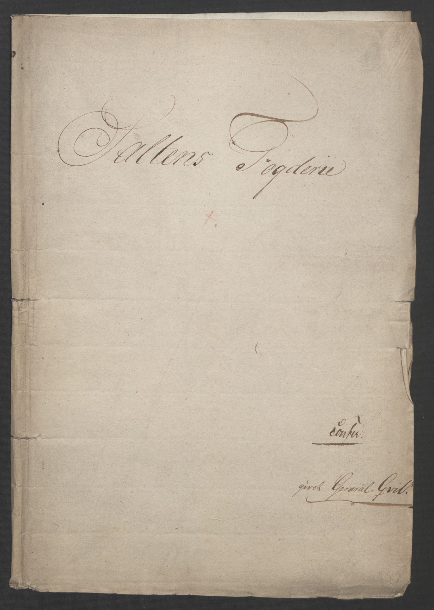 Sølvskatten 1816, NOBA/SOLVSKATTEN/A/L0057: Bind 58: Salten fogderi, 1816-1821, p. 2
