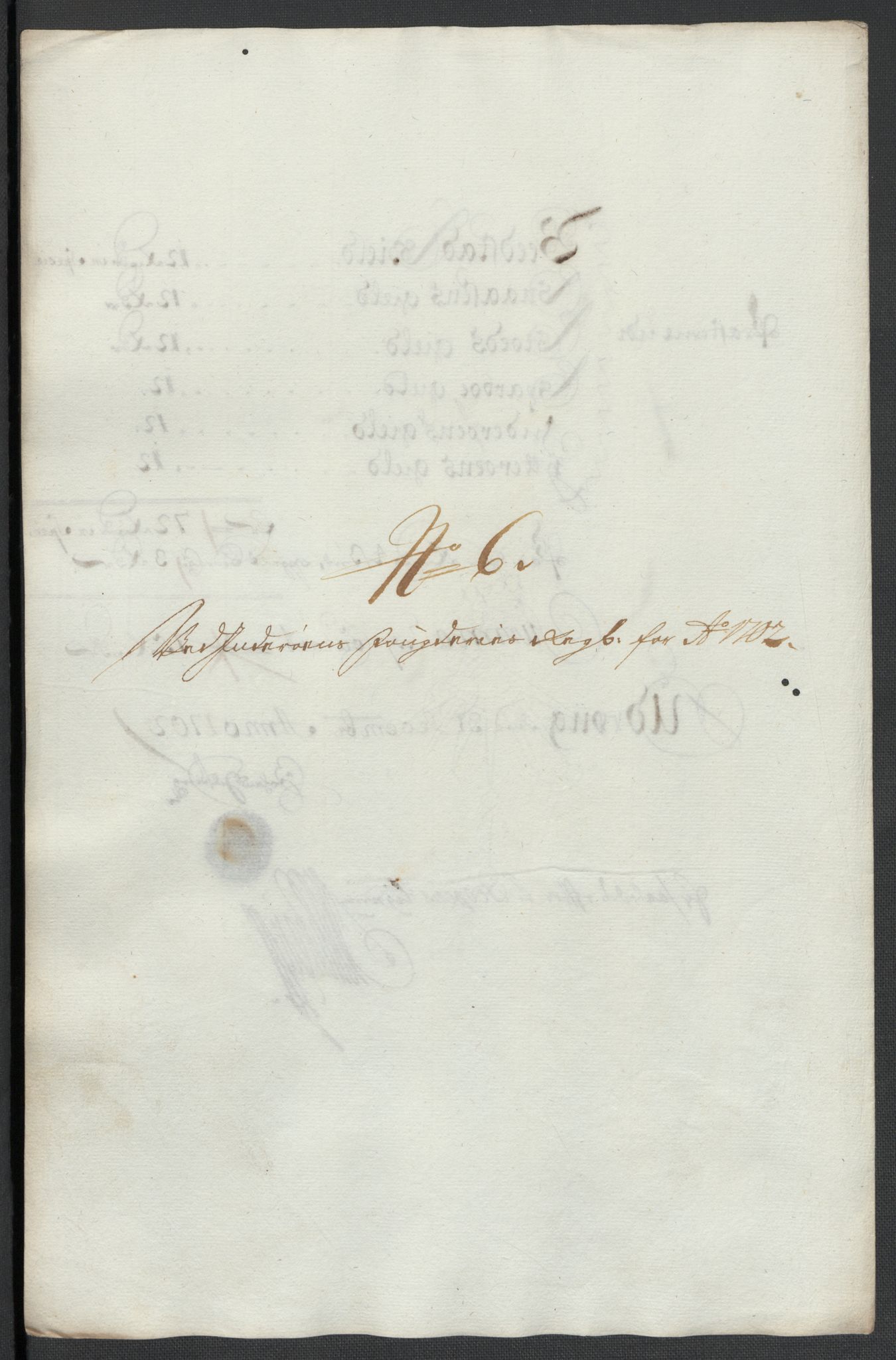 Rentekammeret inntil 1814, Reviderte regnskaper, Fogderegnskap, AV/RA-EA-4092/R63/L4312: Fogderegnskap Inderøy, 1701-1702, p. 357