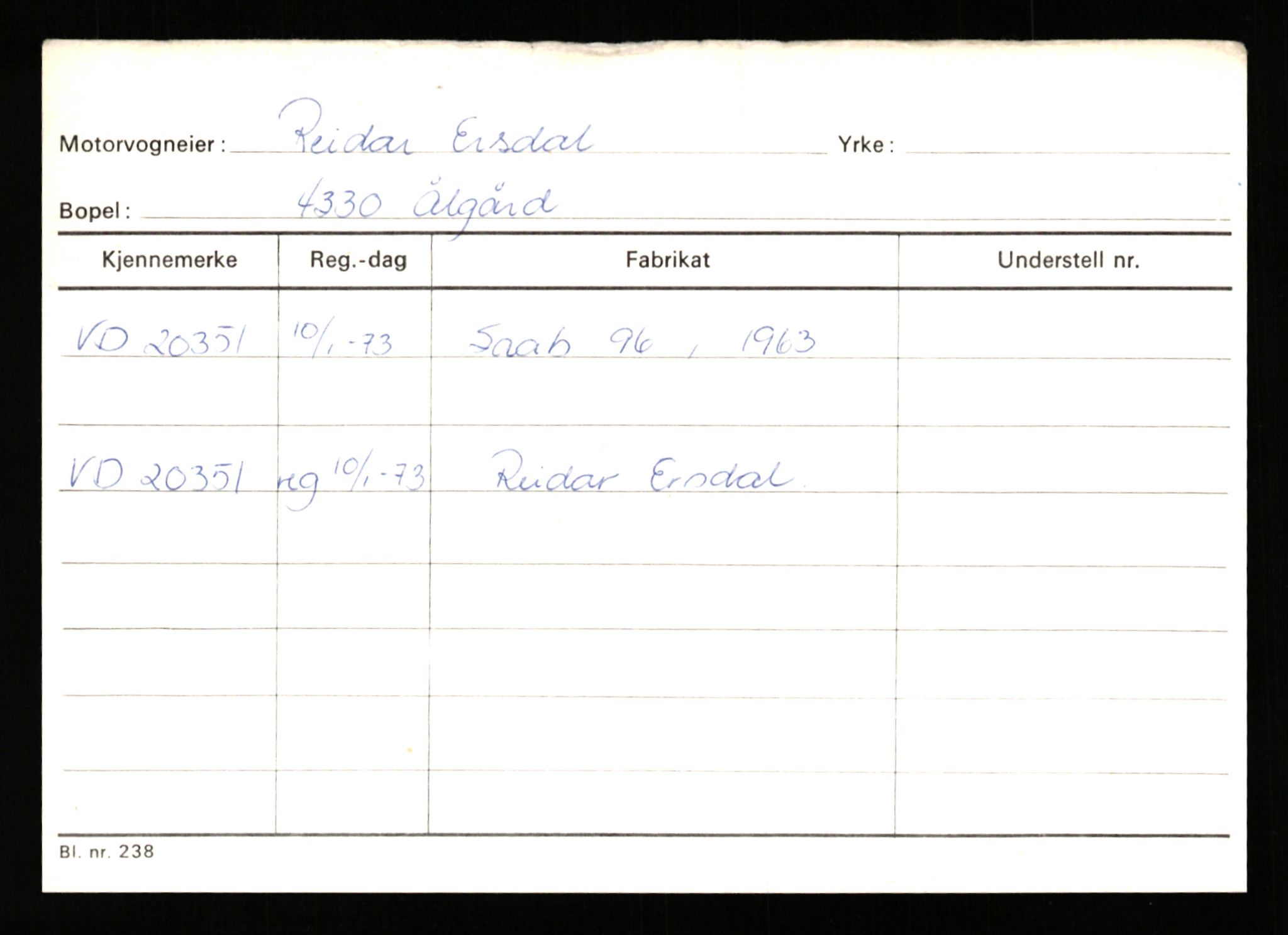 Stavanger trafikkstasjon, AV/SAST-A-101942/0/G/L0004: Registreringsnummer: 15497 - 22957, 1930-1971, p. 2188