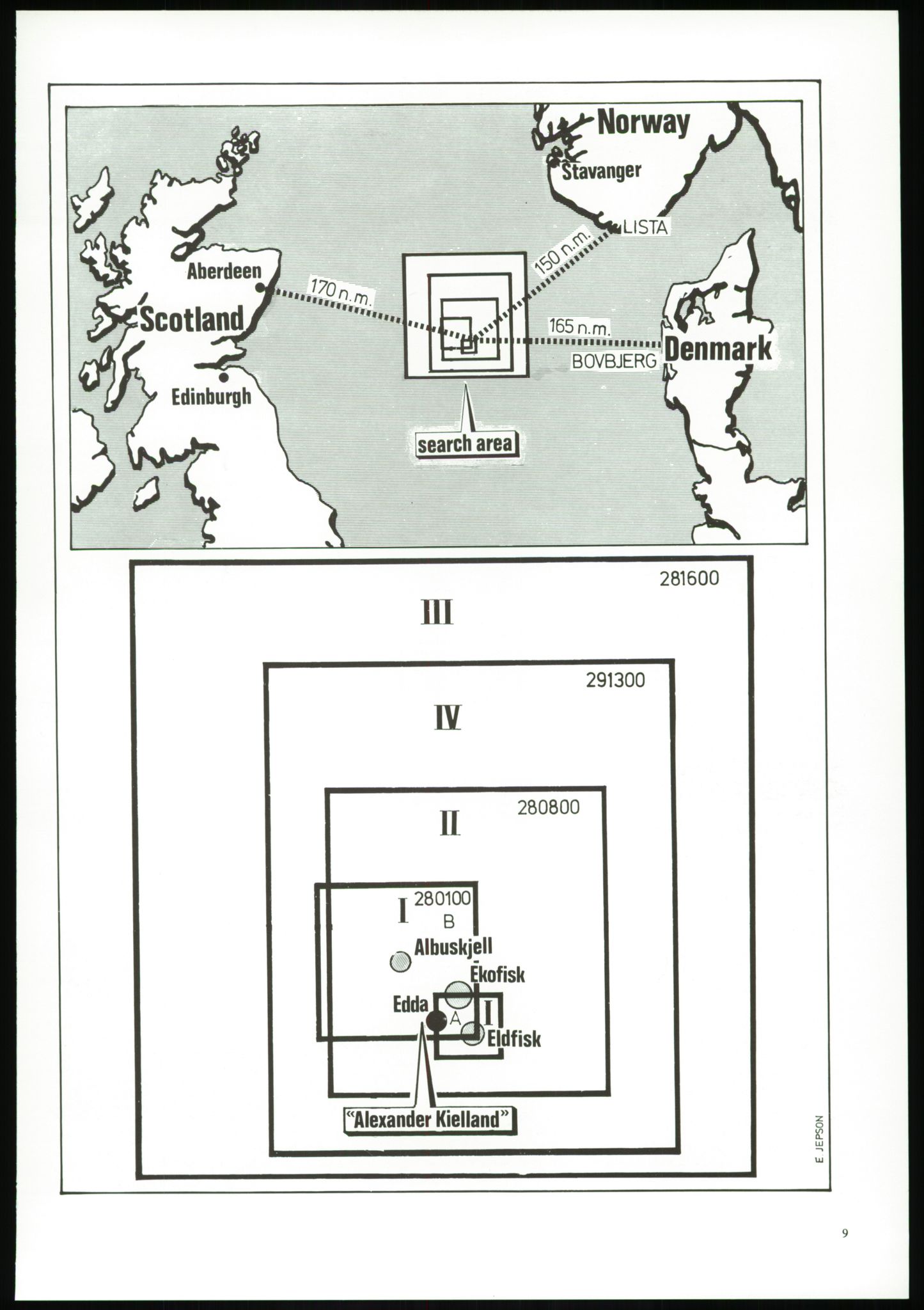 Justisdepartementet, Granskningskommisjonen ved Alexander Kielland-ulykken 27.3.1980, AV/RA-S-1165/D/L0017: P Hjelpefartøy (Doku.liste + P1-P6 av 6)/Q Hovedredningssentralen (Q0-Q27 av 27), 1980-1981, p. 51