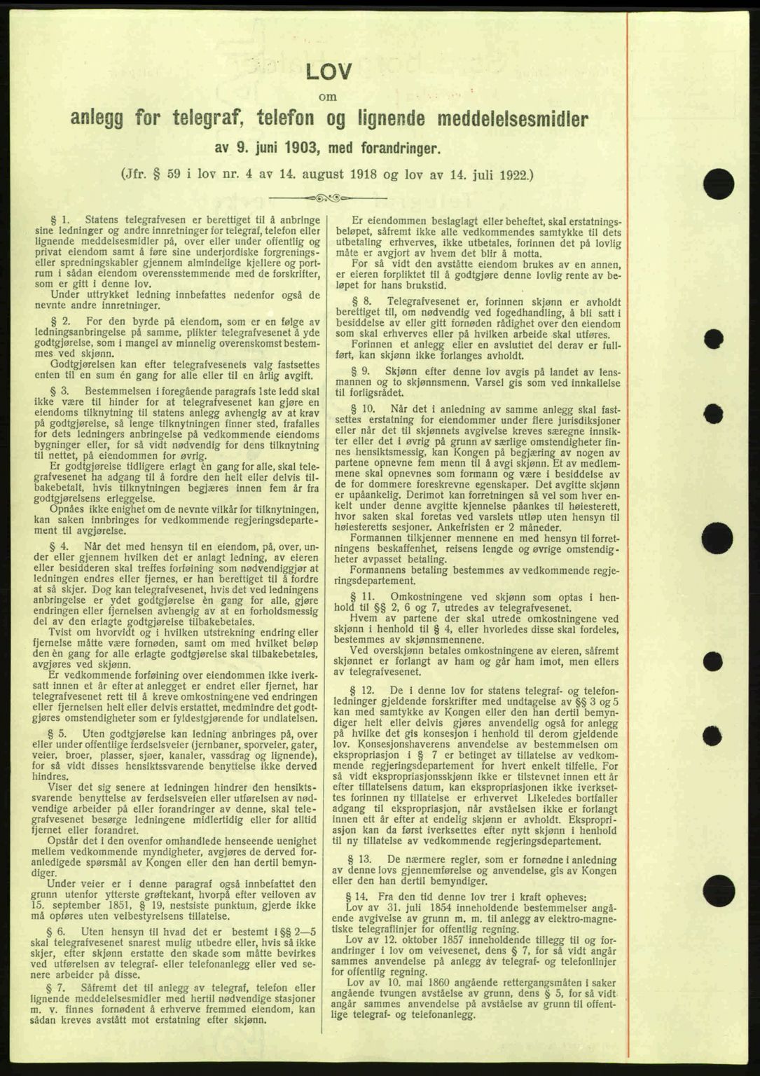 Idd og Marker sorenskriveri, AV/SAO-A-10283/G/Gb/Gbb/L0004: Mortgage book no. A4, 1940-1941, Diary no: : 1165/1941