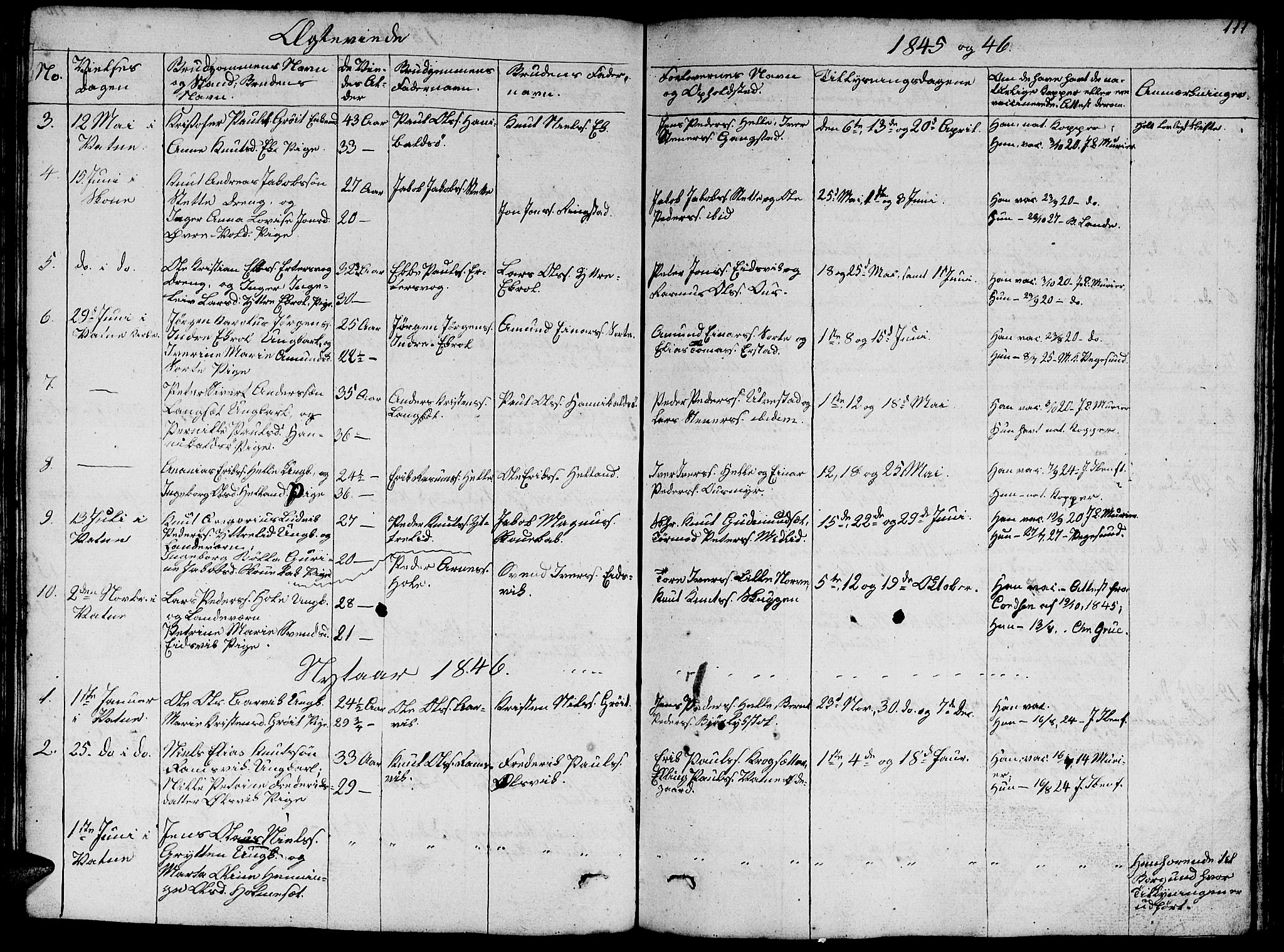 Ministerialprotokoller, klokkerbøker og fødselsregistre - Møre og Romsdal, AV/SAT-A-1454/524/L0362: Parish register (copy) no. 524C03, 1840-1854, p. 111