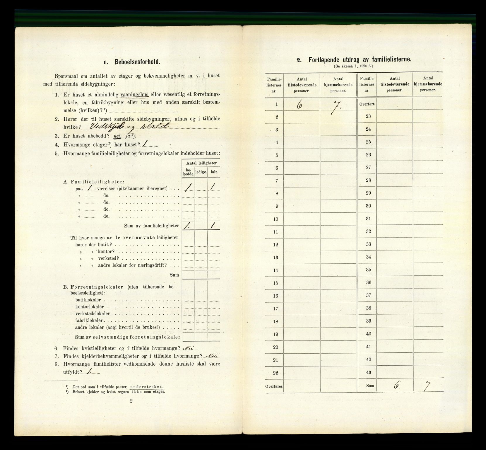 RA, 1910 census for Kongsvinger, 1910, p. 580