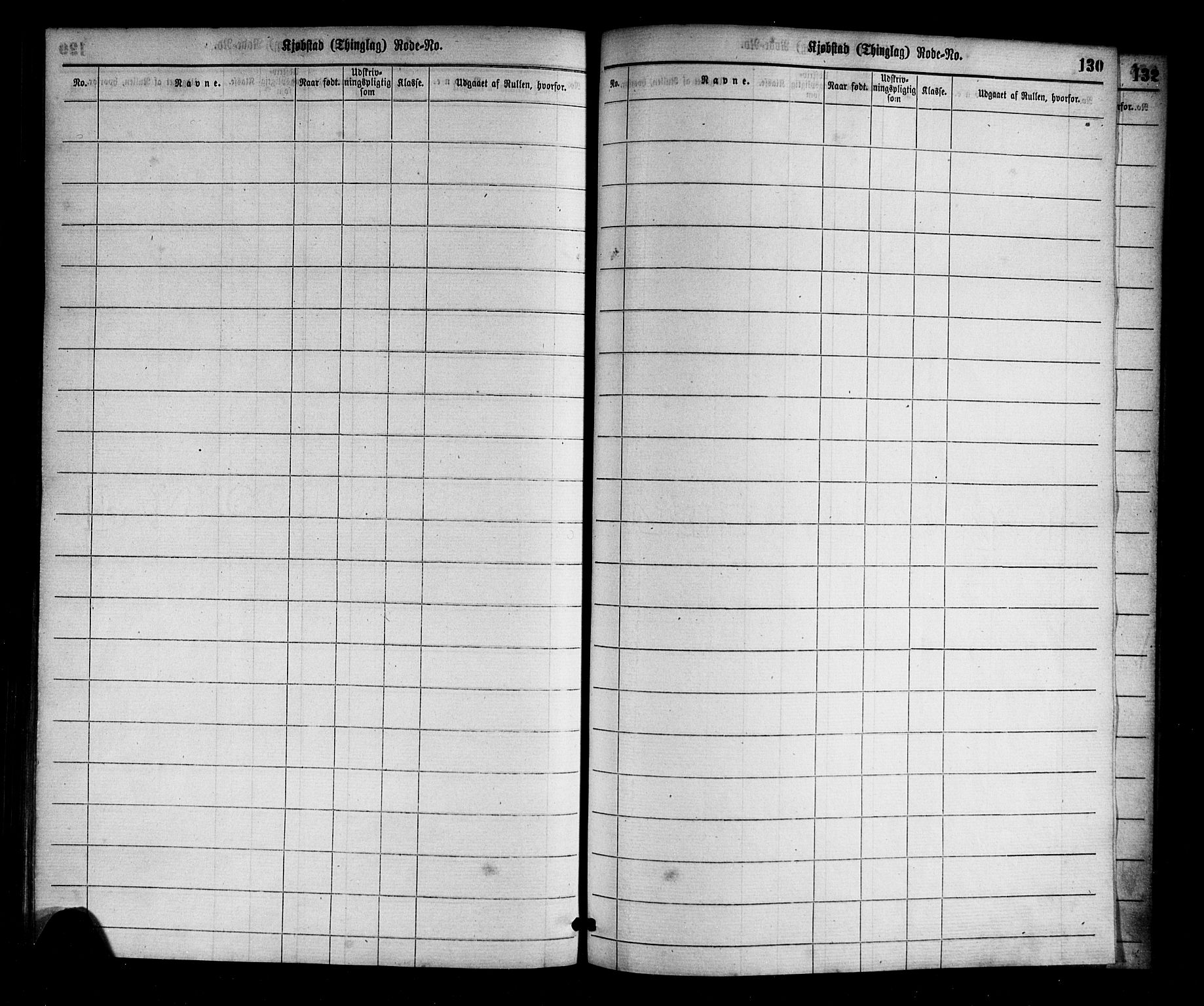 Flekkefjord mønstringskrets, AV/SAK-2031-0018/F/Ff/L0001: Utskrivningsregisterrulle, nr som i hovedrulle, N-10, 1860-1900, p. 135