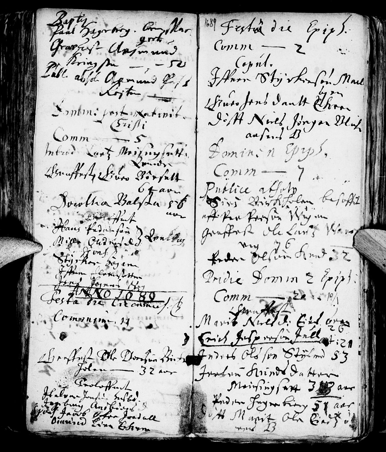 Ministerialprotokoller, klokkerbøker og fødselsregistre - Møre og Romsdal, AV/SAT-A-1454/586/L0976: Parish register (official) no. 586A02, 1664-1702