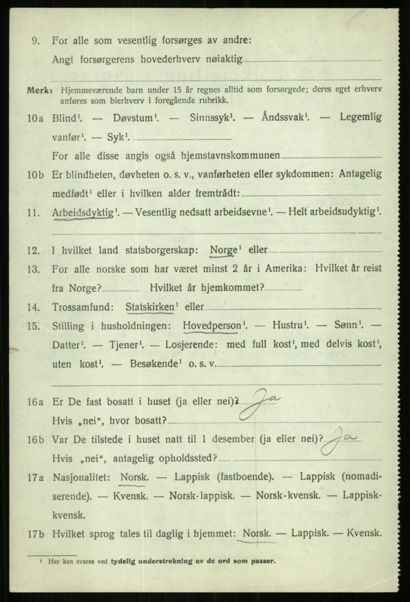 SATØ, 1920 census for Målselv, 1920, p. 5276