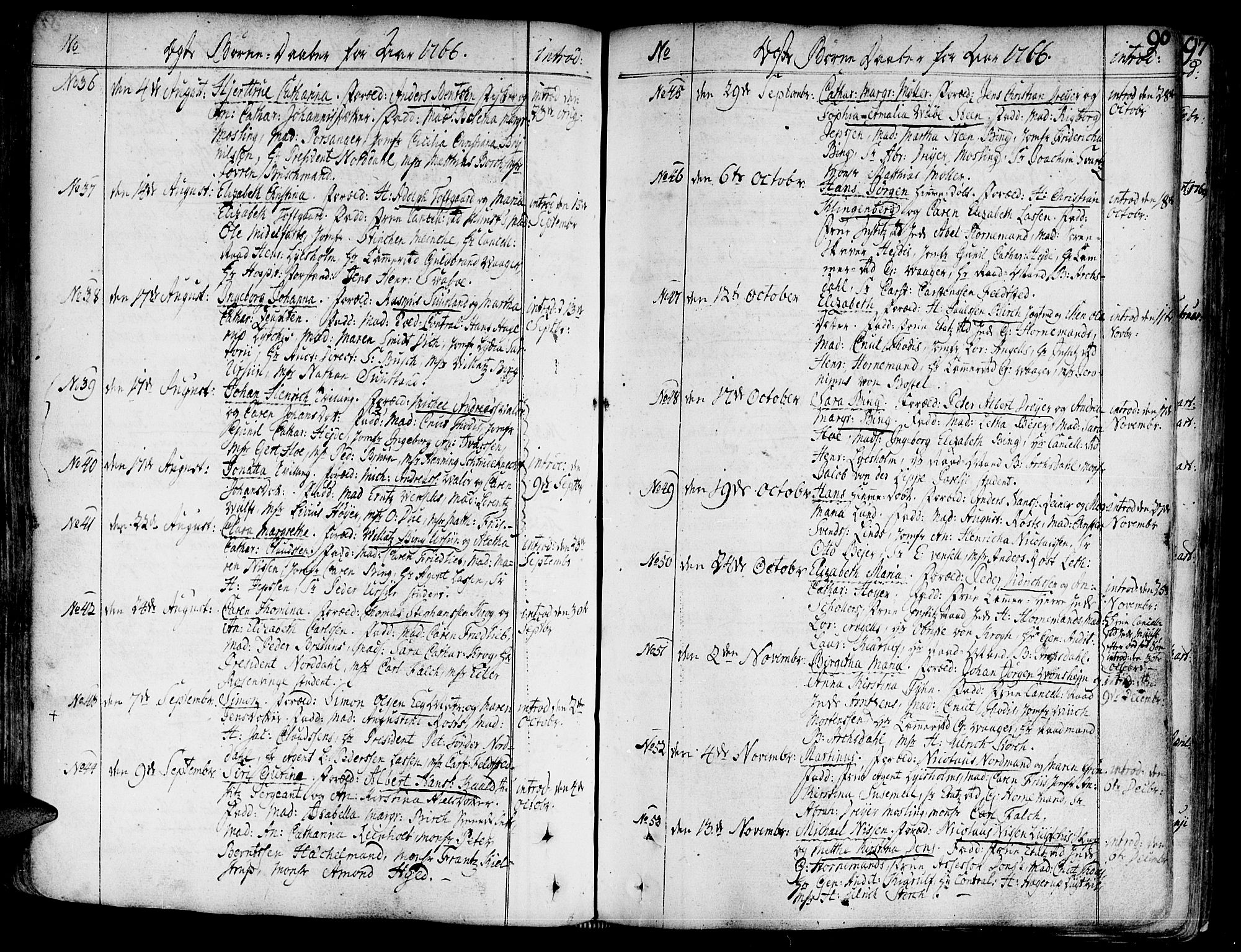 Ministerialprotokoller, klokkerbøker og fødselsregistre - Sør-Trøndelag, SAT/A-1456/602/L0103: Parish register (official) no. 602A01, 1732-1774, p. 90