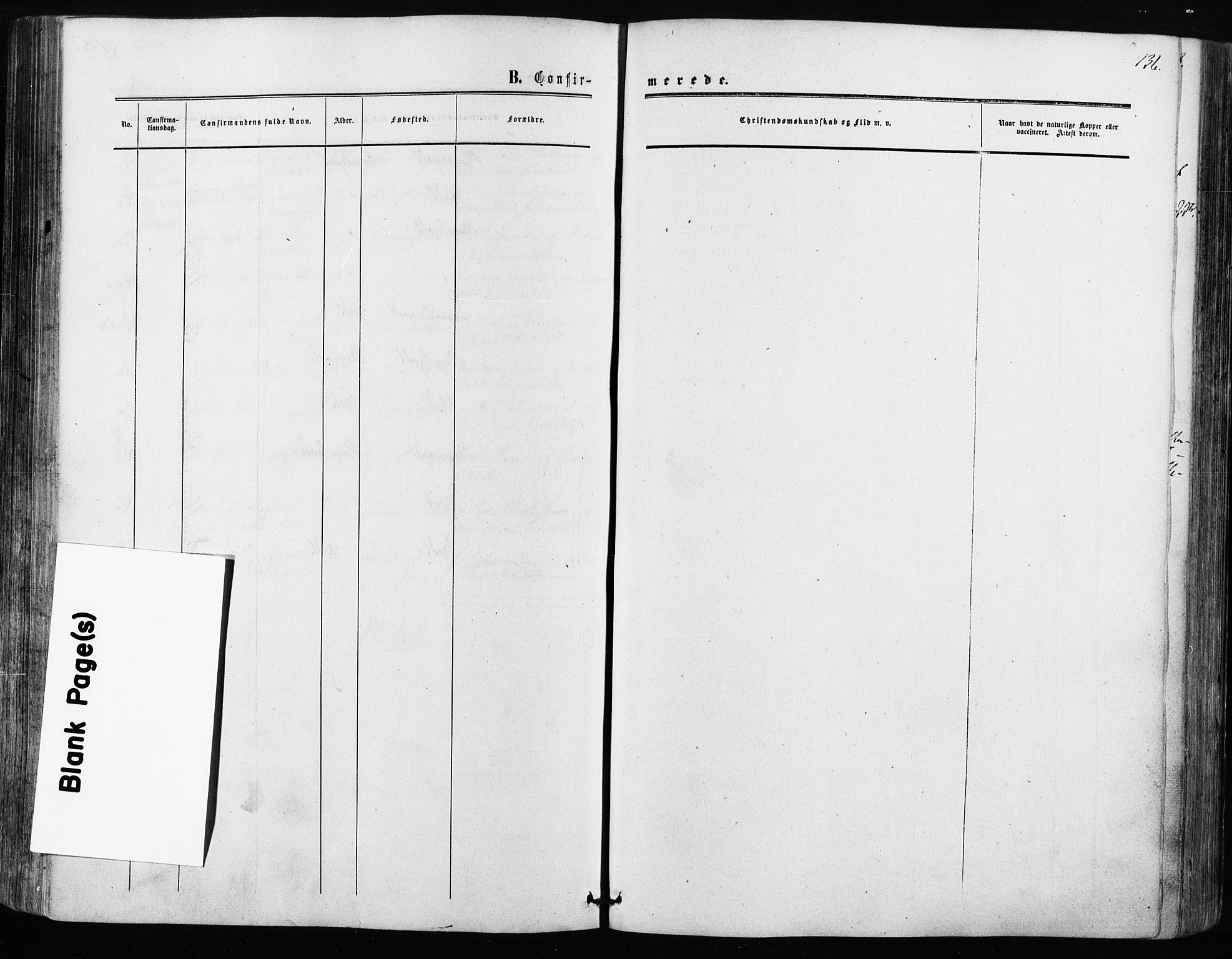 Kråkstad prestekontor Kirkebøker, SAO/A-10125a/F/Fa/L0007: Parish register (official) no. I 7, 1858-1870, p. 136