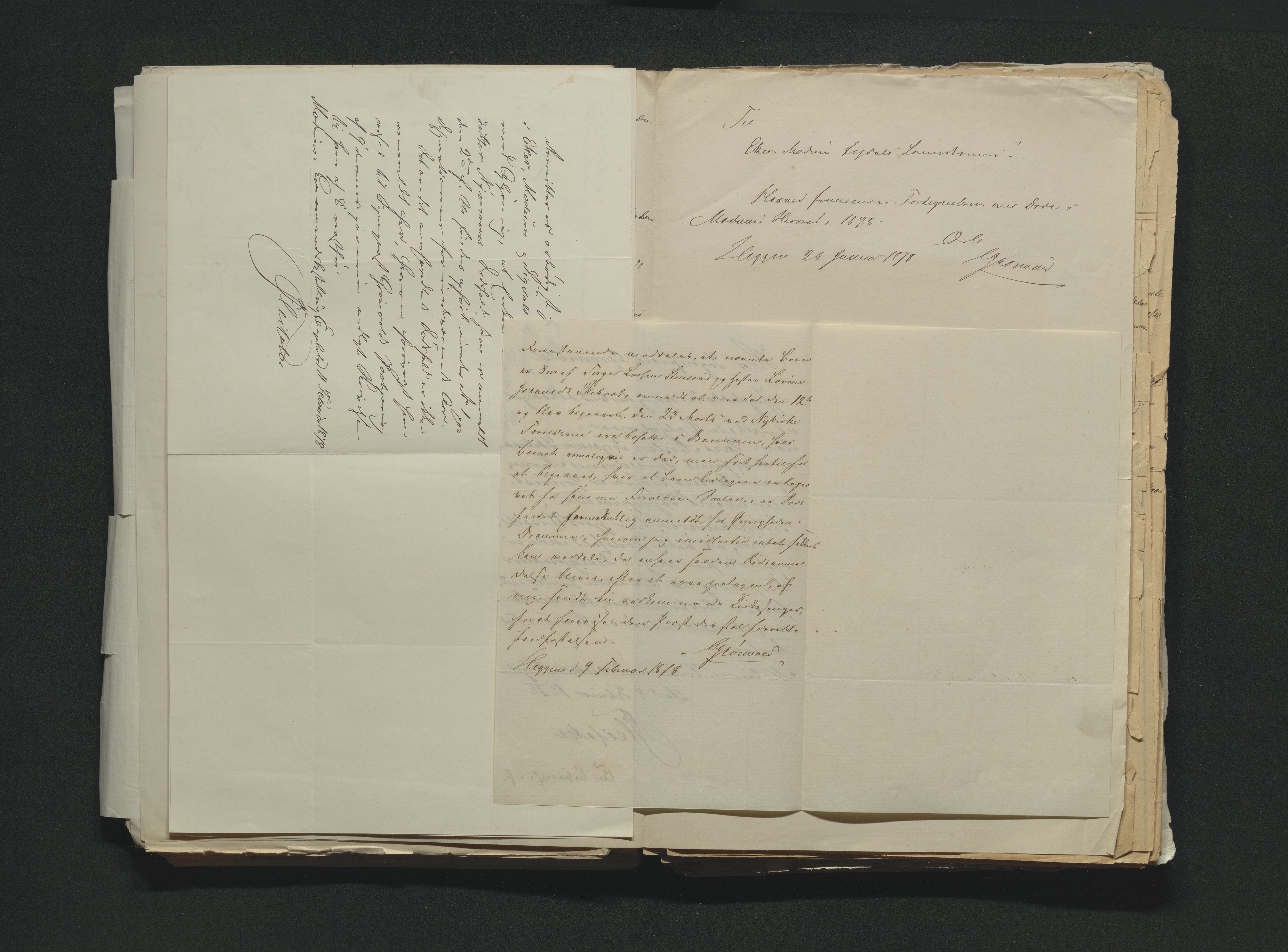 Eiker, Modum og Sigdal sorenskriveri, AV/SAKO-A-123/H/Ha/Hab/L0014: Dødsfallsmeldinger, 1874-1877, p. 635
