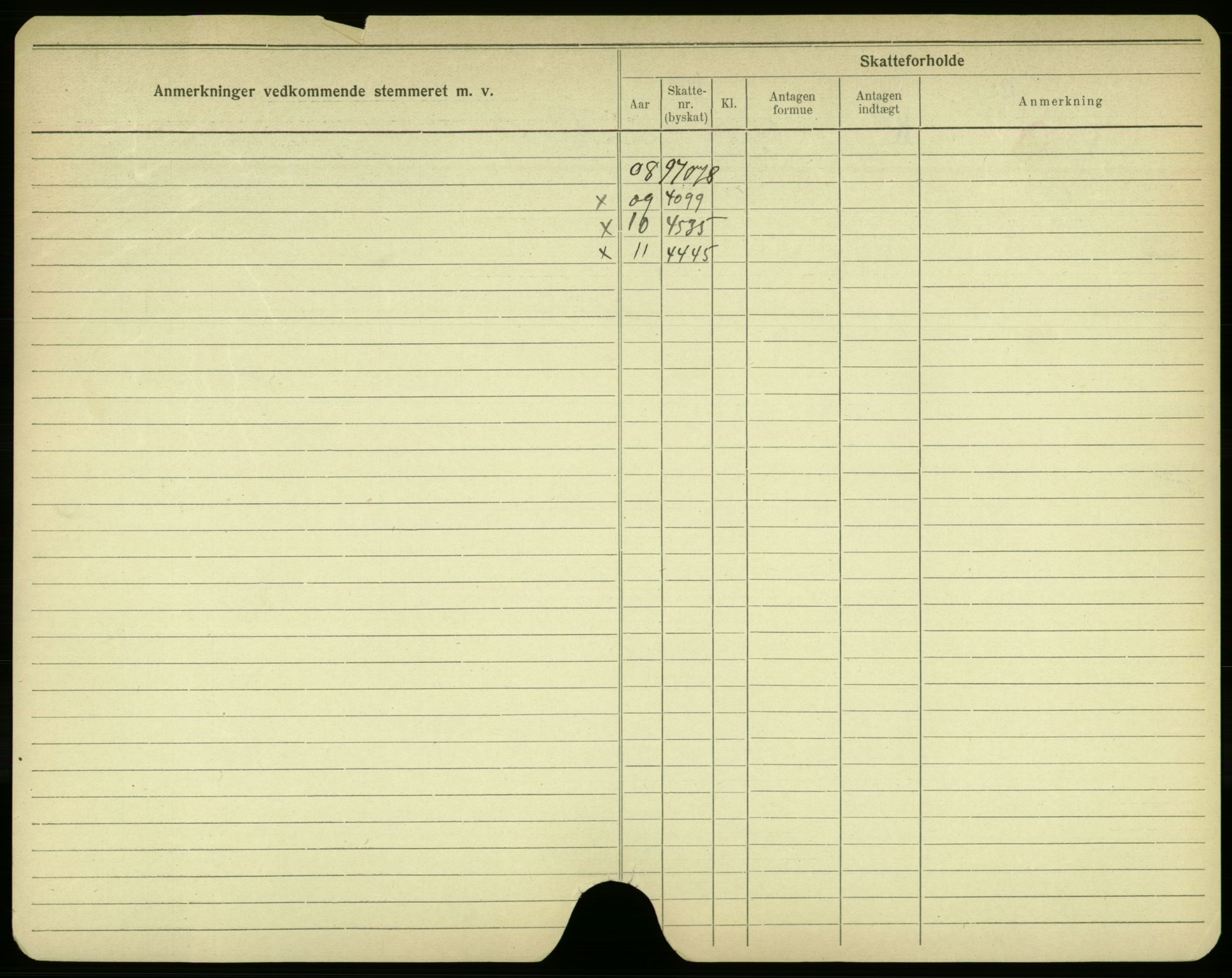 Oslo folkeregister, Registerkort, AV/SAO-A-11715/F/Fa/Fac/L0003: Menn, 1906-1914, p. 225b